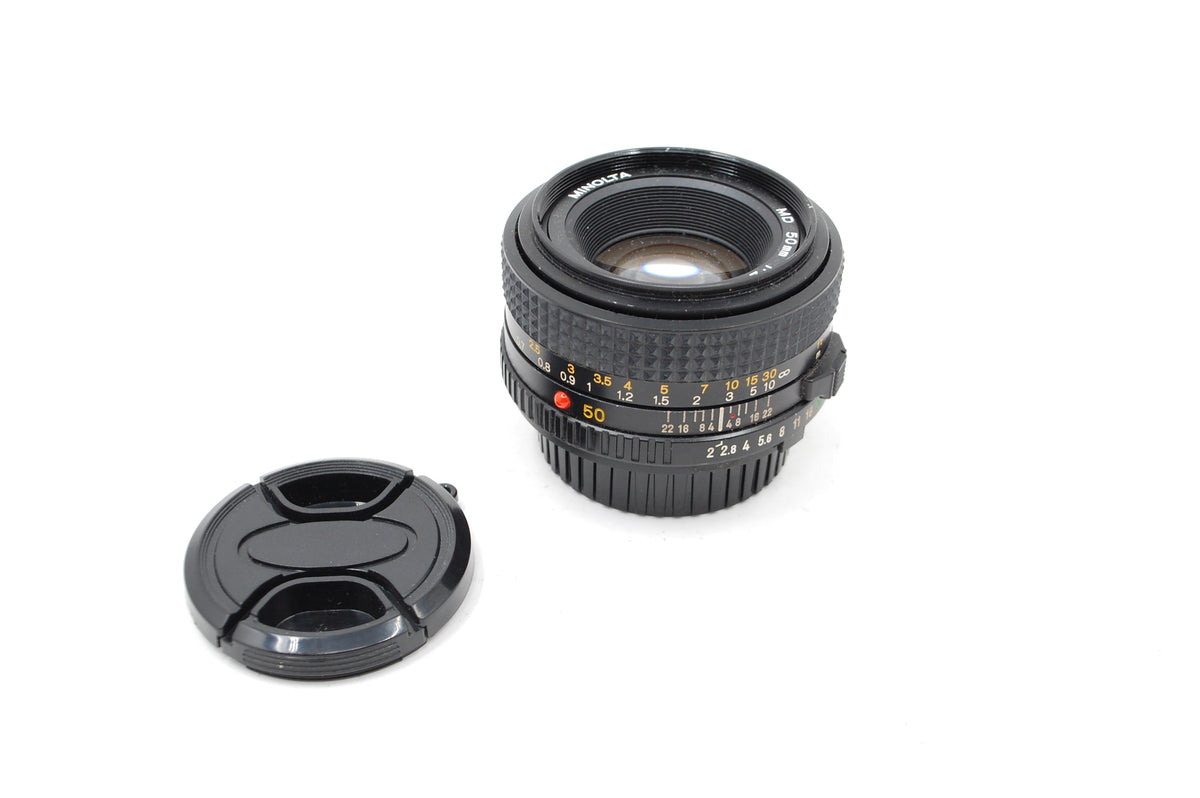 Used Minolta MD 50mm F2 Lens