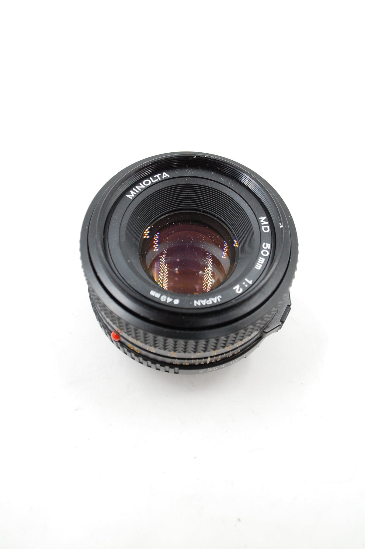 Used Minolta MD 50mm F2 Lens