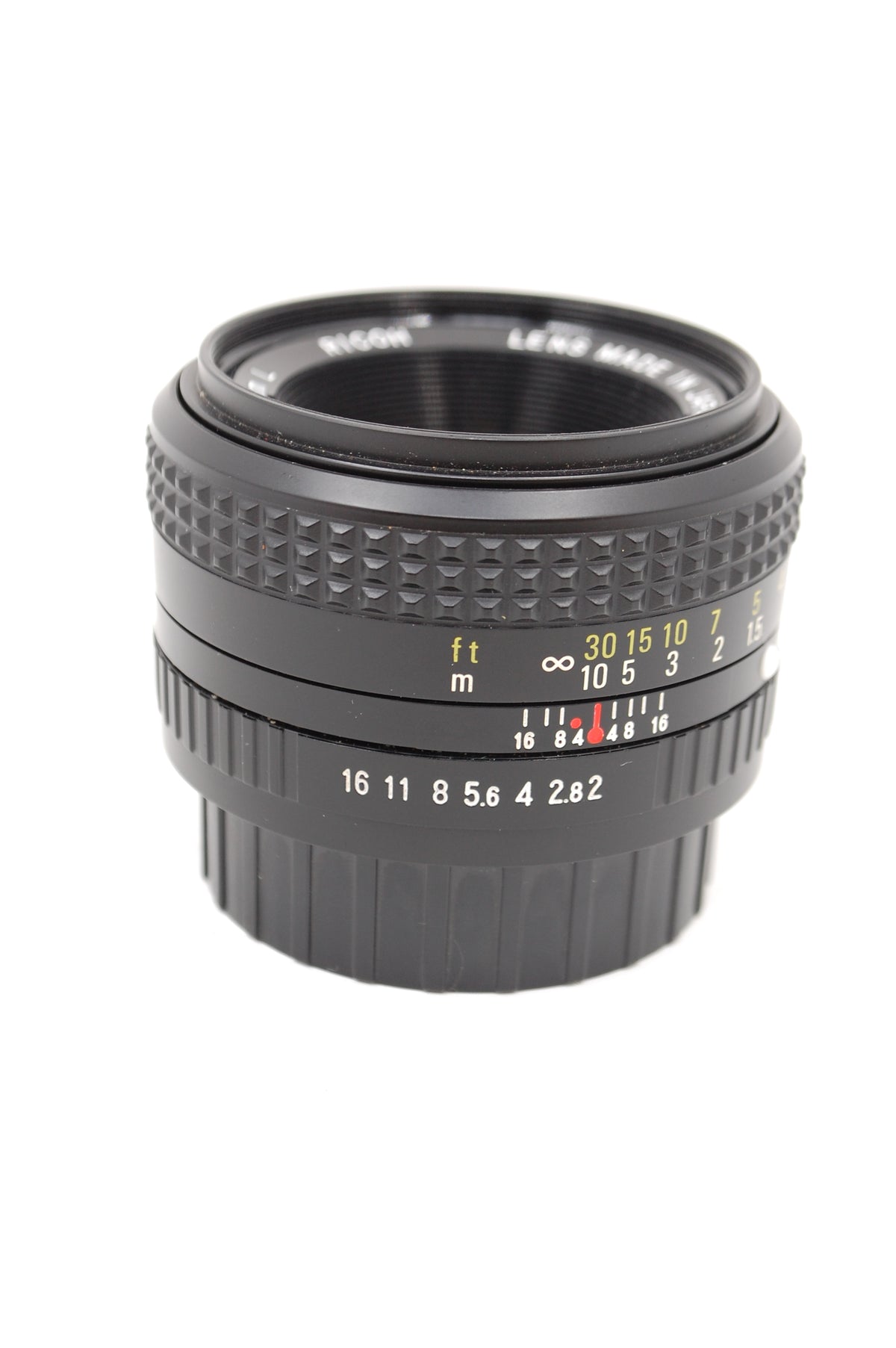 USED Ricoh XR Rikenon 50mm f/2 lens for Pentax K