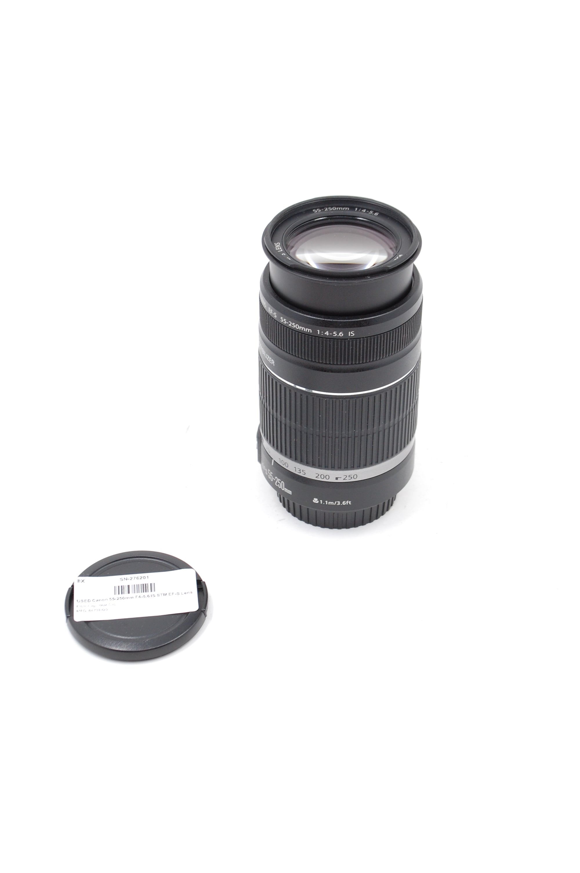 USED Canon 55-250mm F4-5.6 IS STM EF-S Lens