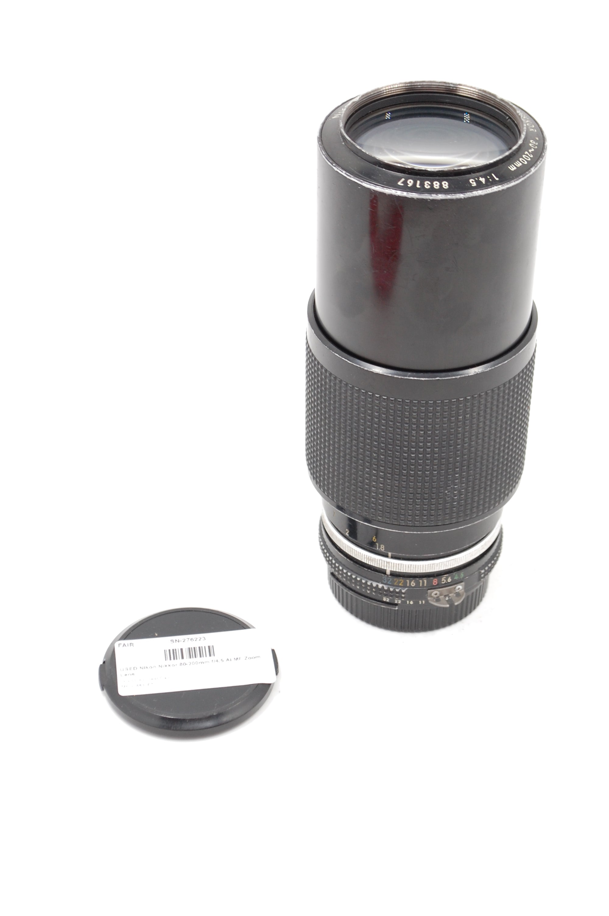 USED Nikon Nikkor 80-200mm f/4.5 Ai MF Zoom Lens