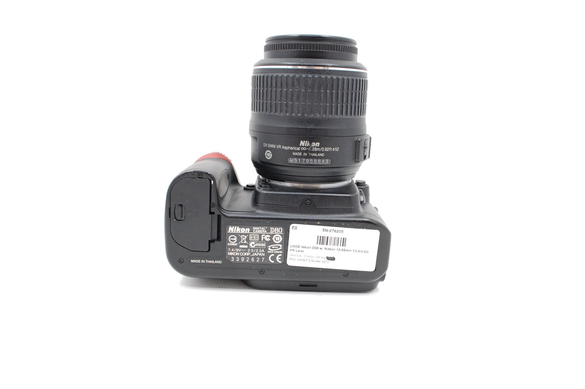 USED Nikon D80 DSLR Camera Body Only