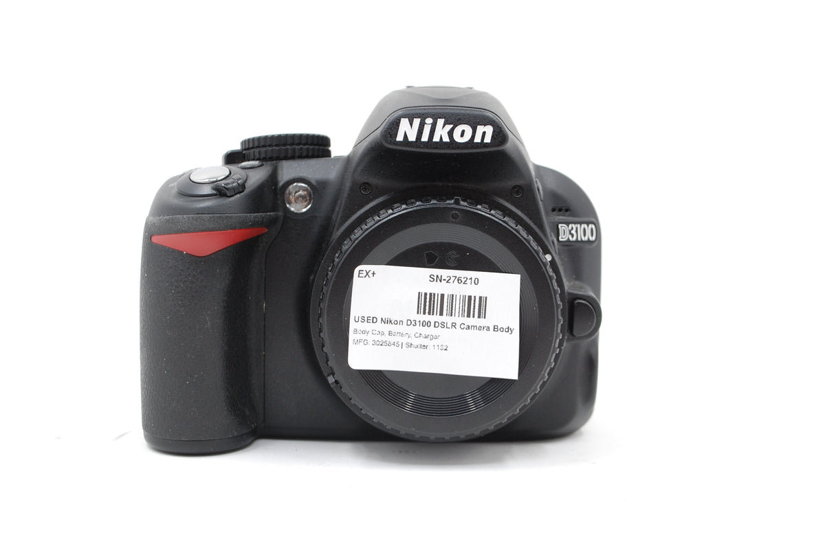 USED Nikon D3100 DSLR Camera Body