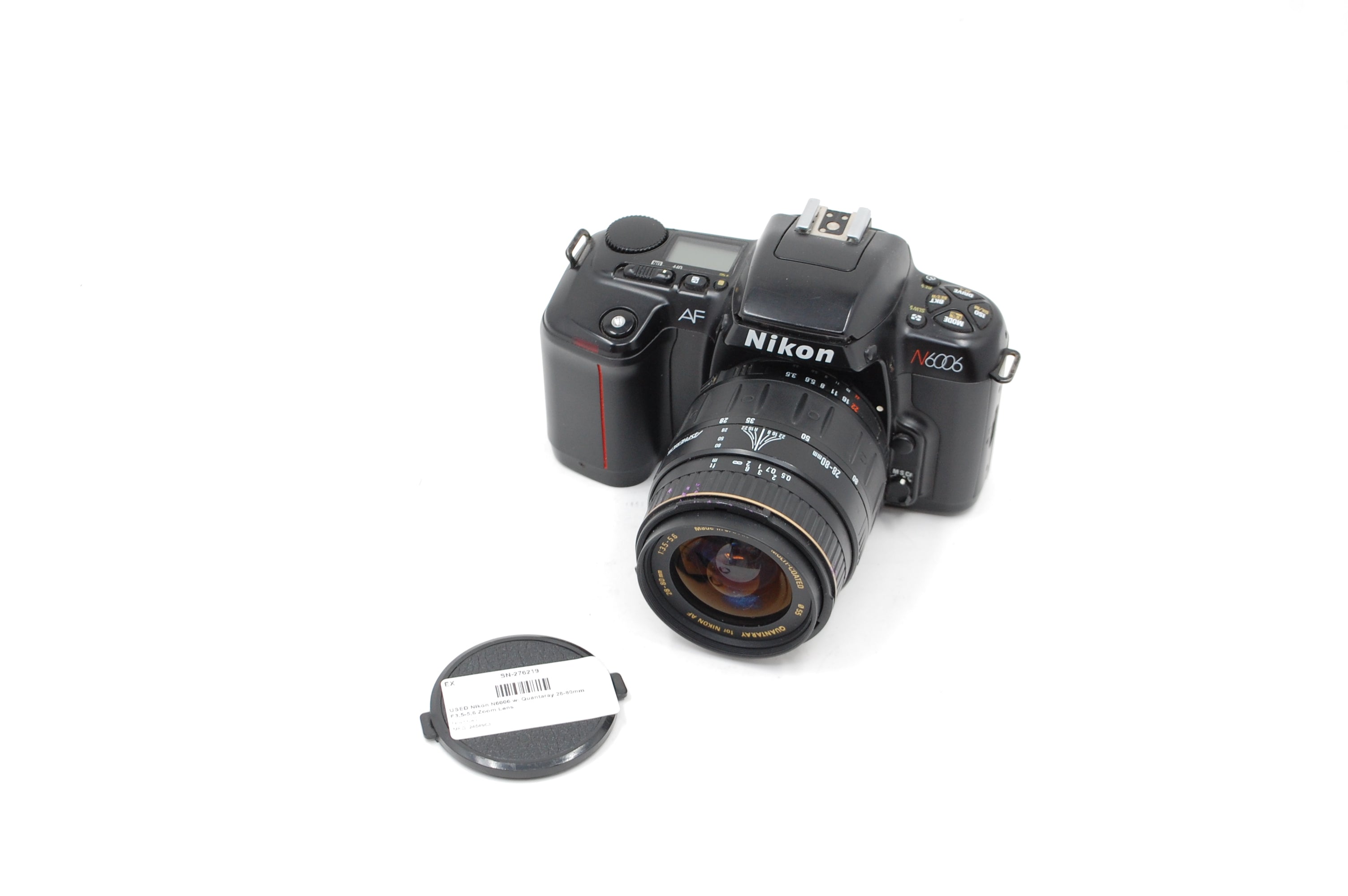 USED Nikon N6006 w/ Quantaray 28-80mm F3.5-5.6 Zoom Lens