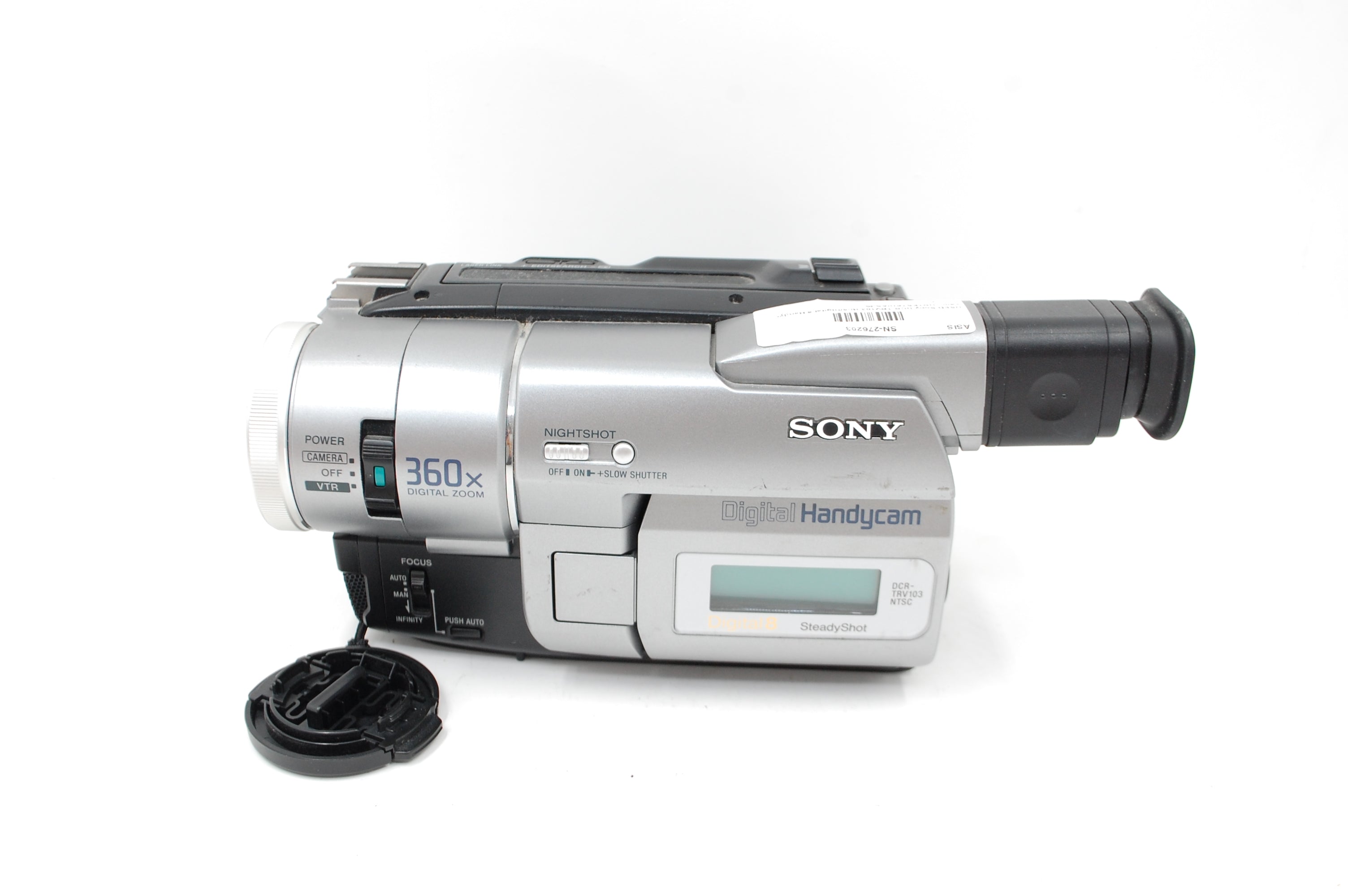 USED Sony DCR‑TRV103 Hi-8/Digital 8 Handycam - UNTESTED/AS-IS