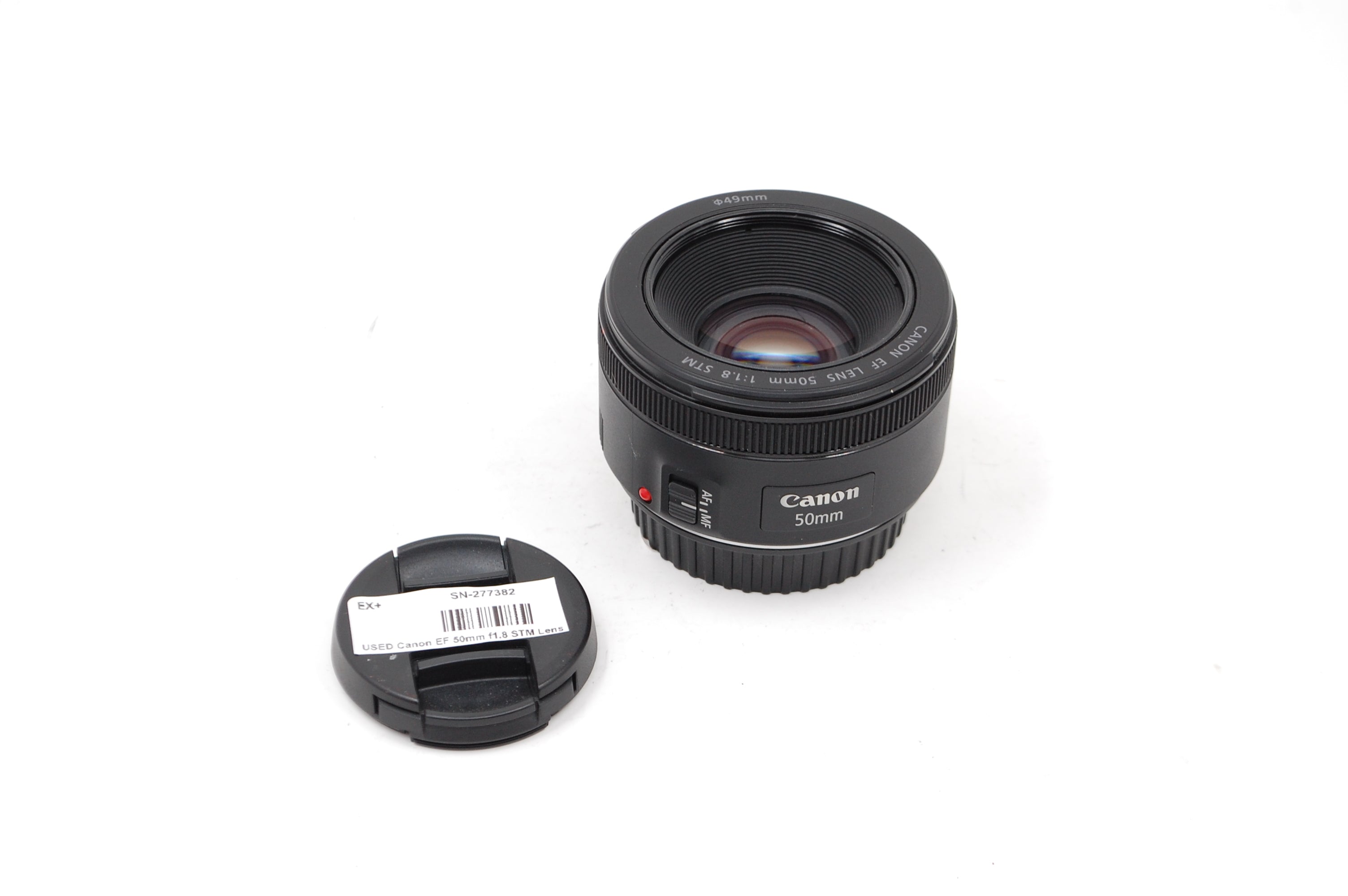 USED Canon EF 50mm f1.8 STM Lens