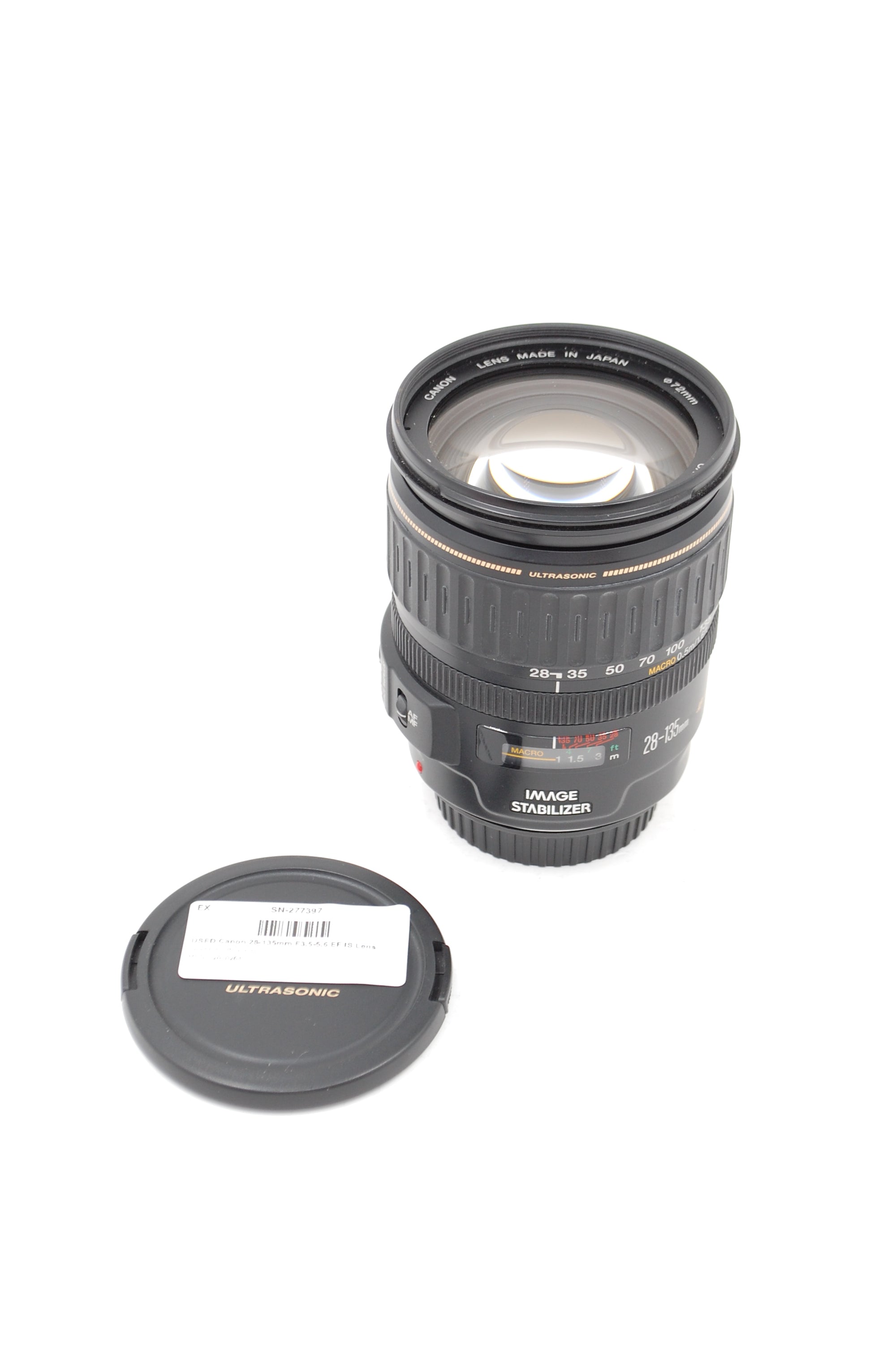 USED Canon 28-135mm F3.5-5.6 EF IS Lens