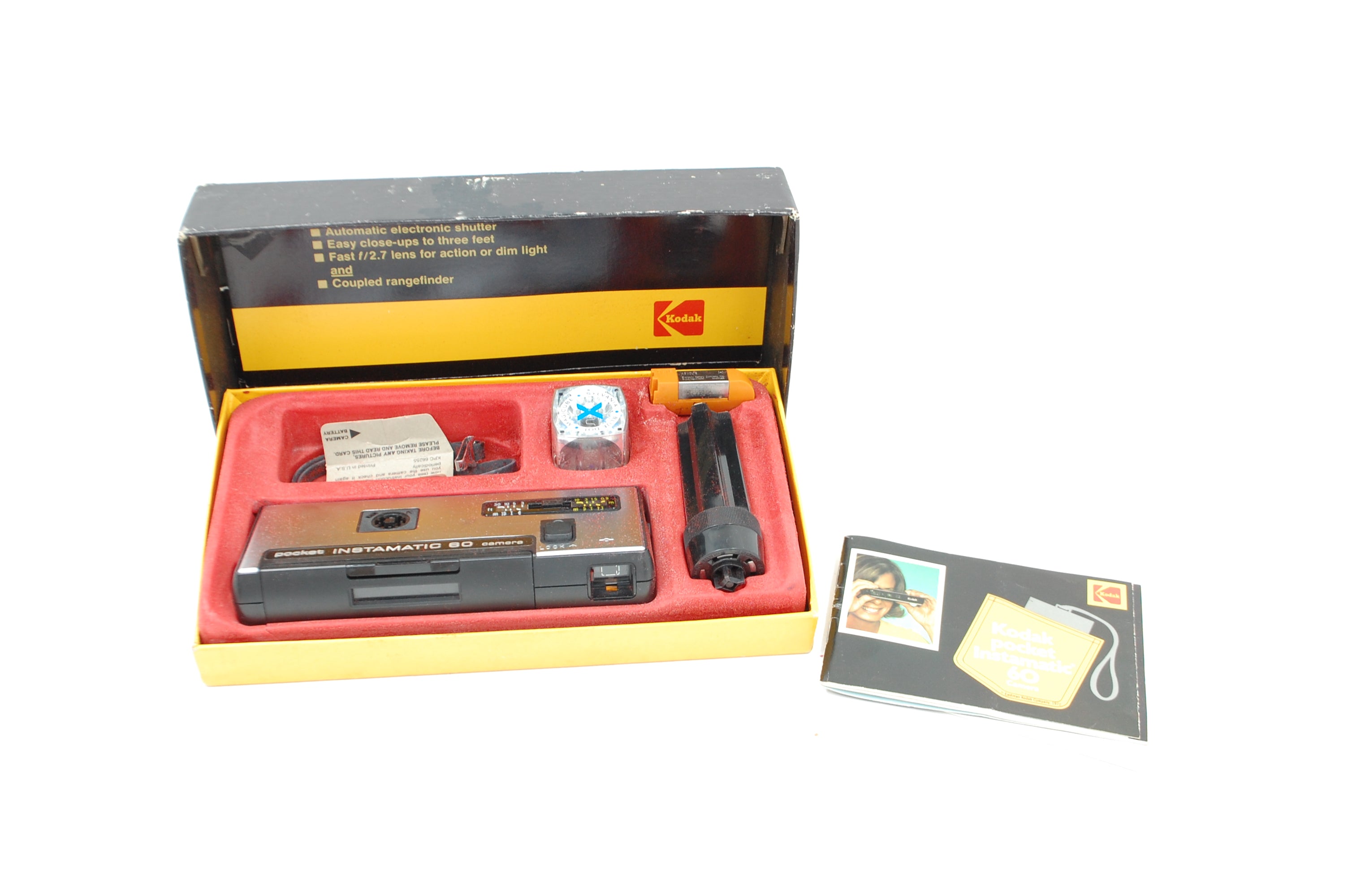 Used Kodak INSTAMATIC 60 camera (READ)