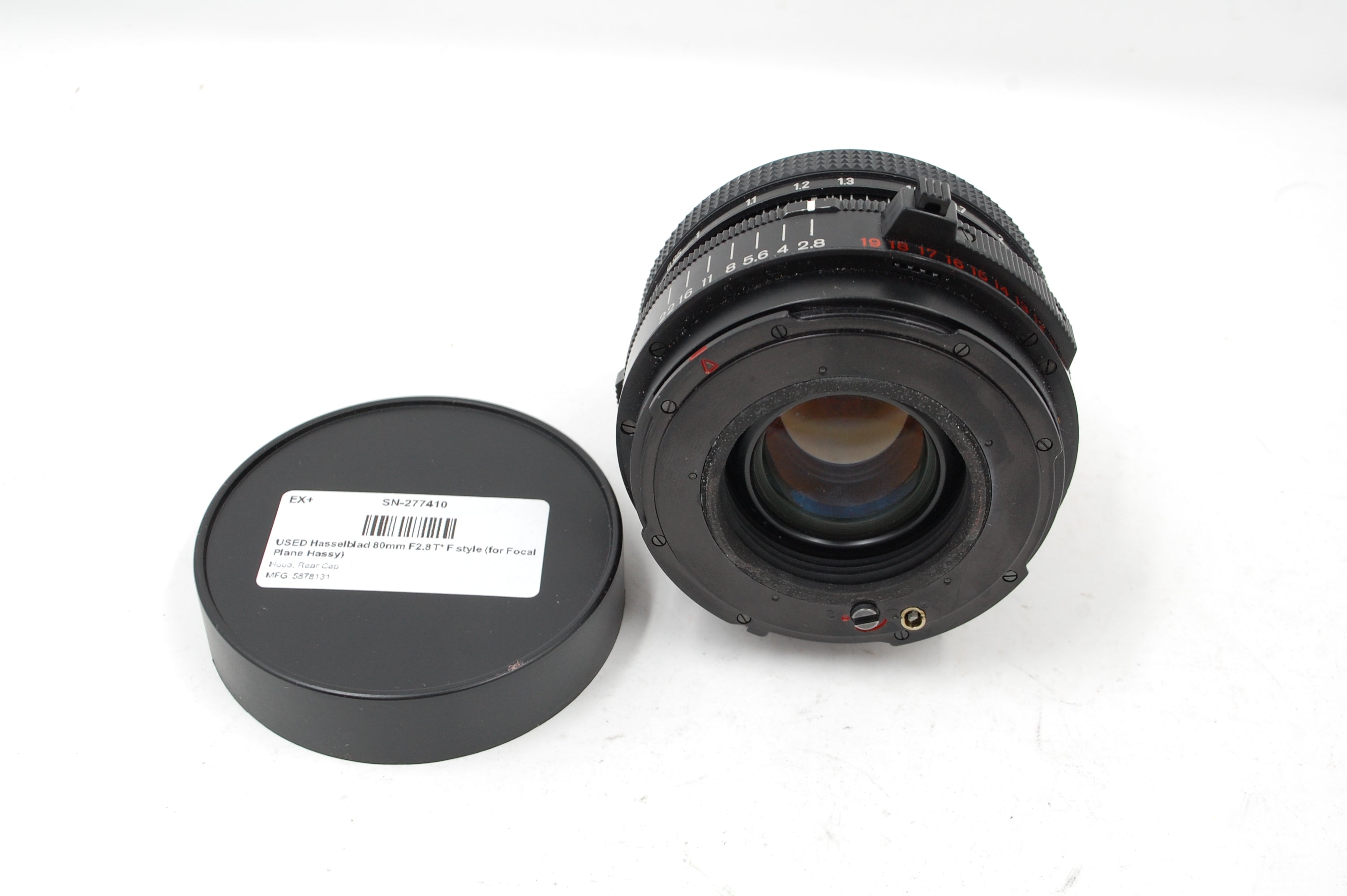 USED Hasselblad 80mm F2.8 T* F style (for Focal Plane Hassy)