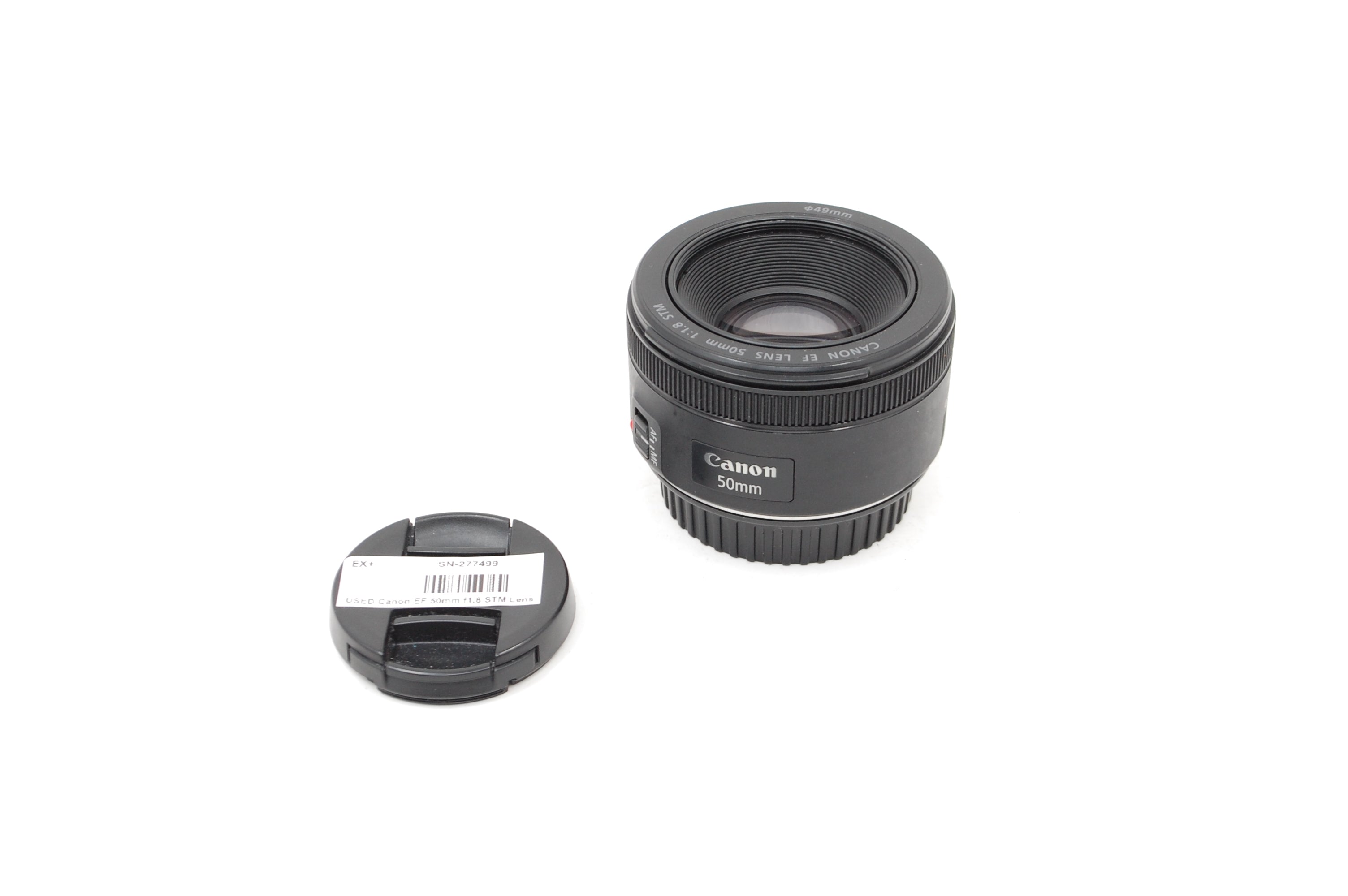 USED Canon EF 50mm f1.8 STM Lens
