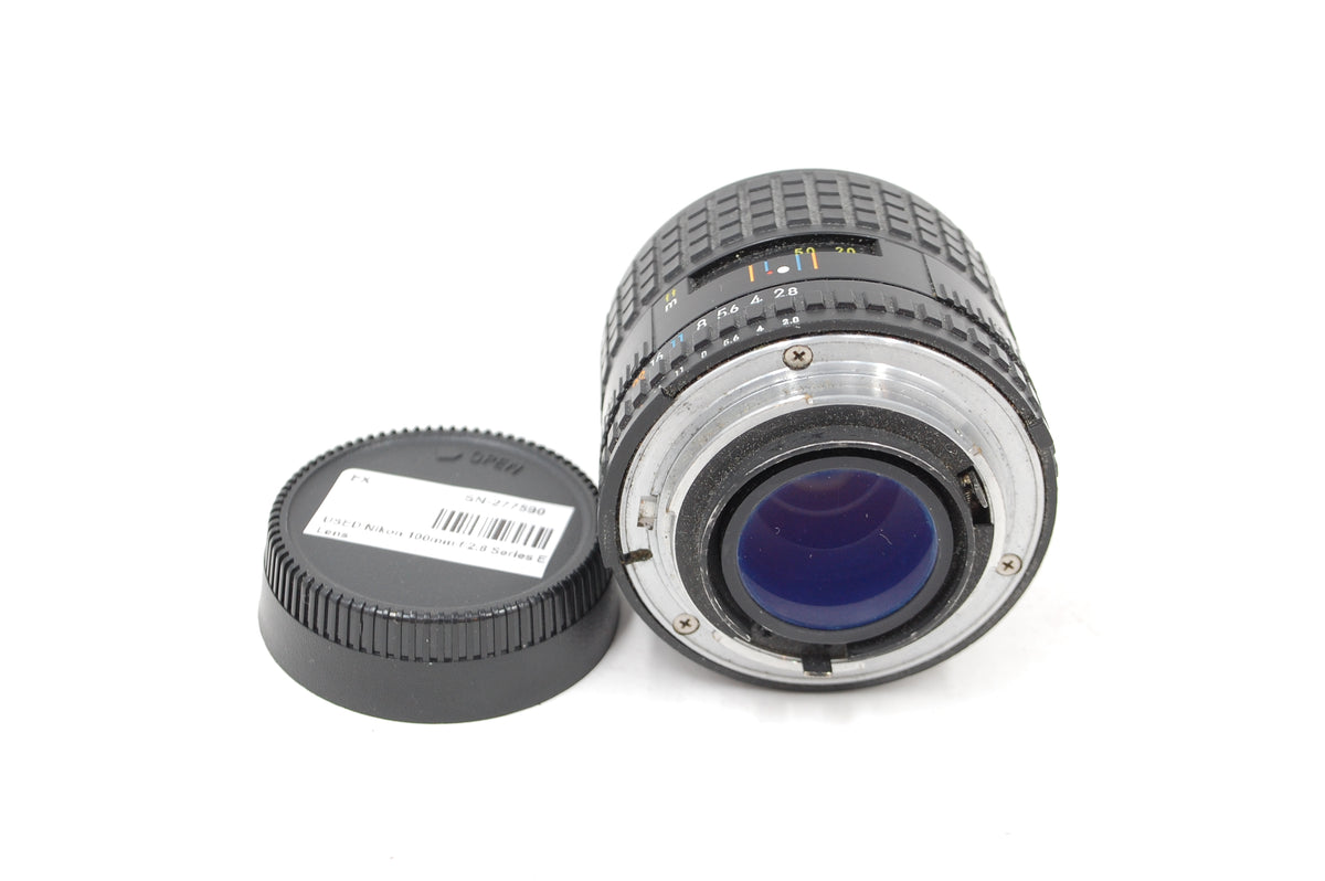 USED Nikon 100mm f/2.8 Series E Manual Focus Lens