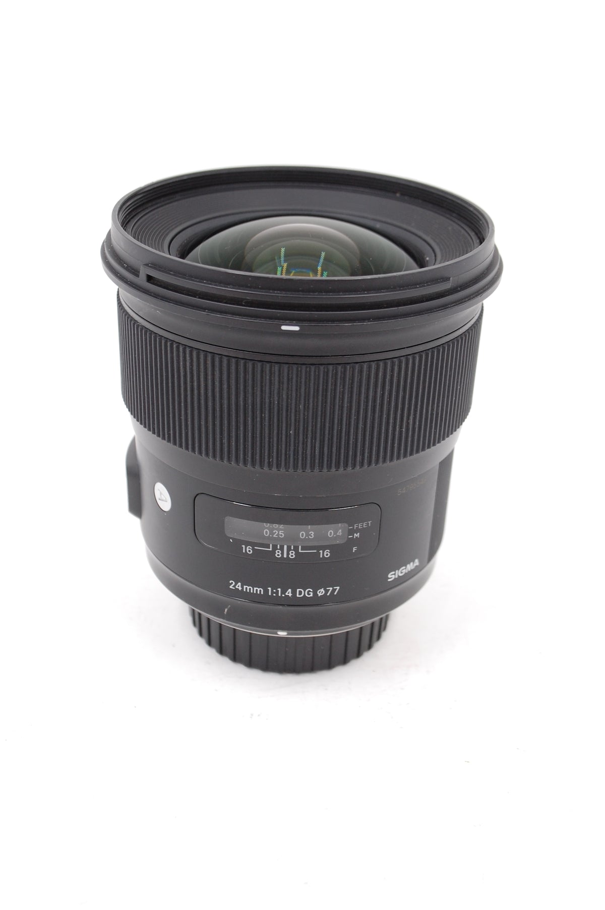 USED Sigma 24mm f/1.4 DG HSM Art Lens-NI Nikon F
