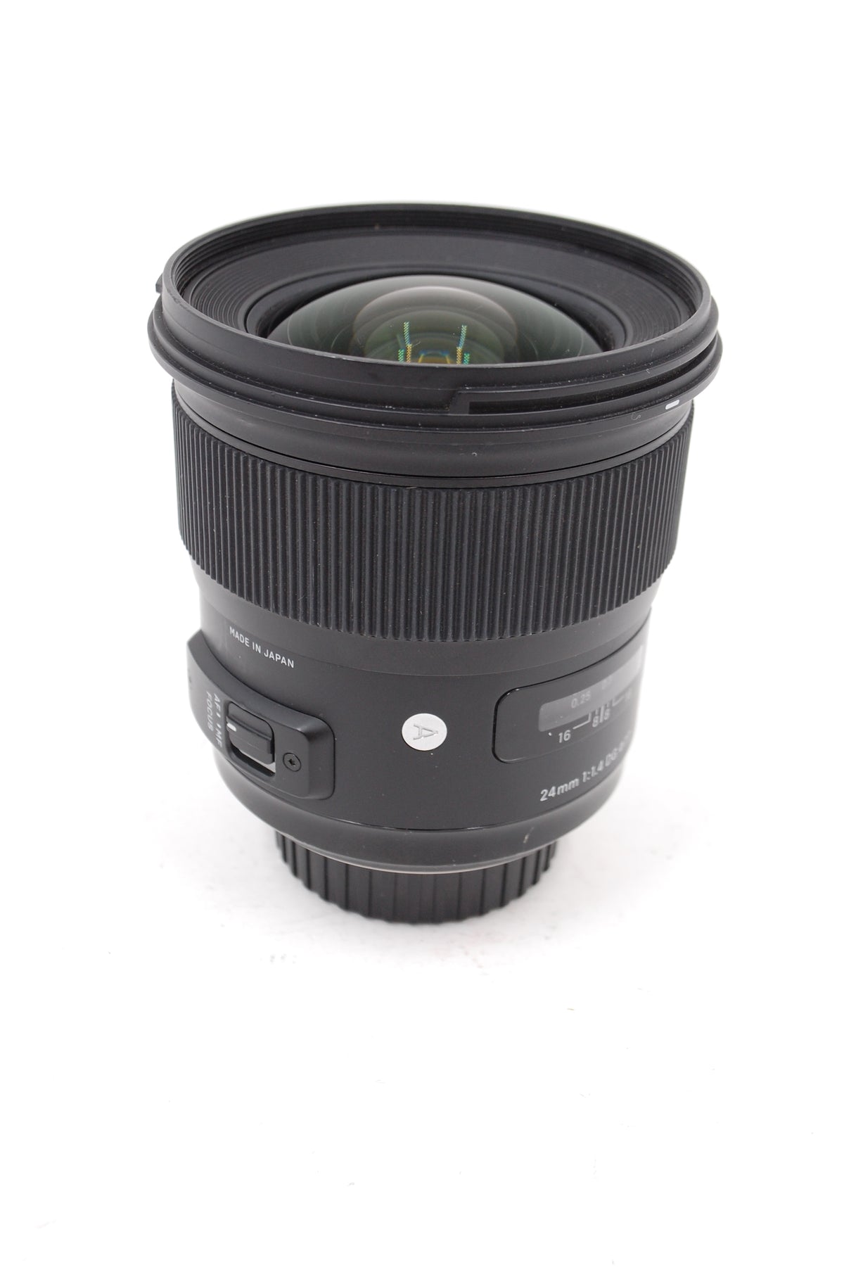 USED Sigma 24mm f/1.4 DG HSM Art Lens-NI Nikon F