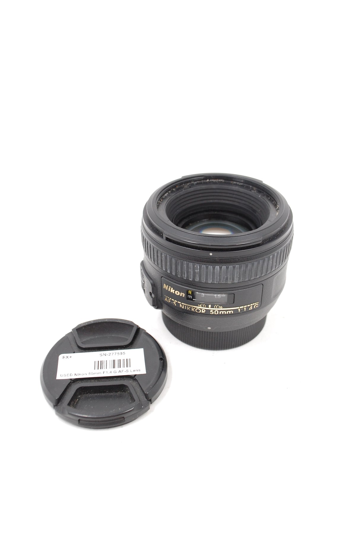 USED Nikon 50mm F1.4 G AF-S Lens