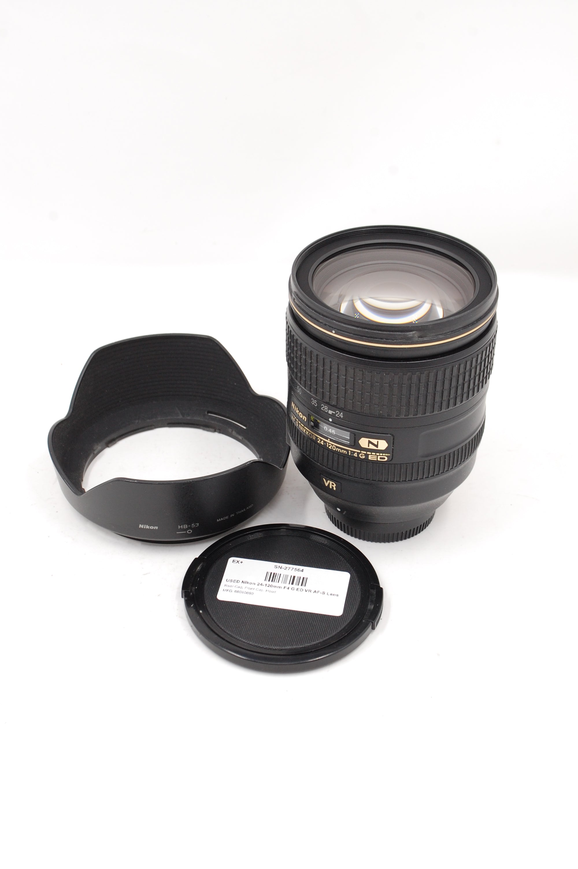 USED Nikon 24-120mm F4 G ED VR AF-S Lens