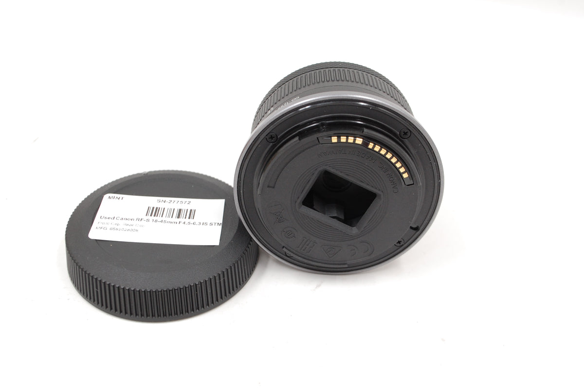 Used Canon RF-S 18-45mm F4.5-6.3 IS STM Lens