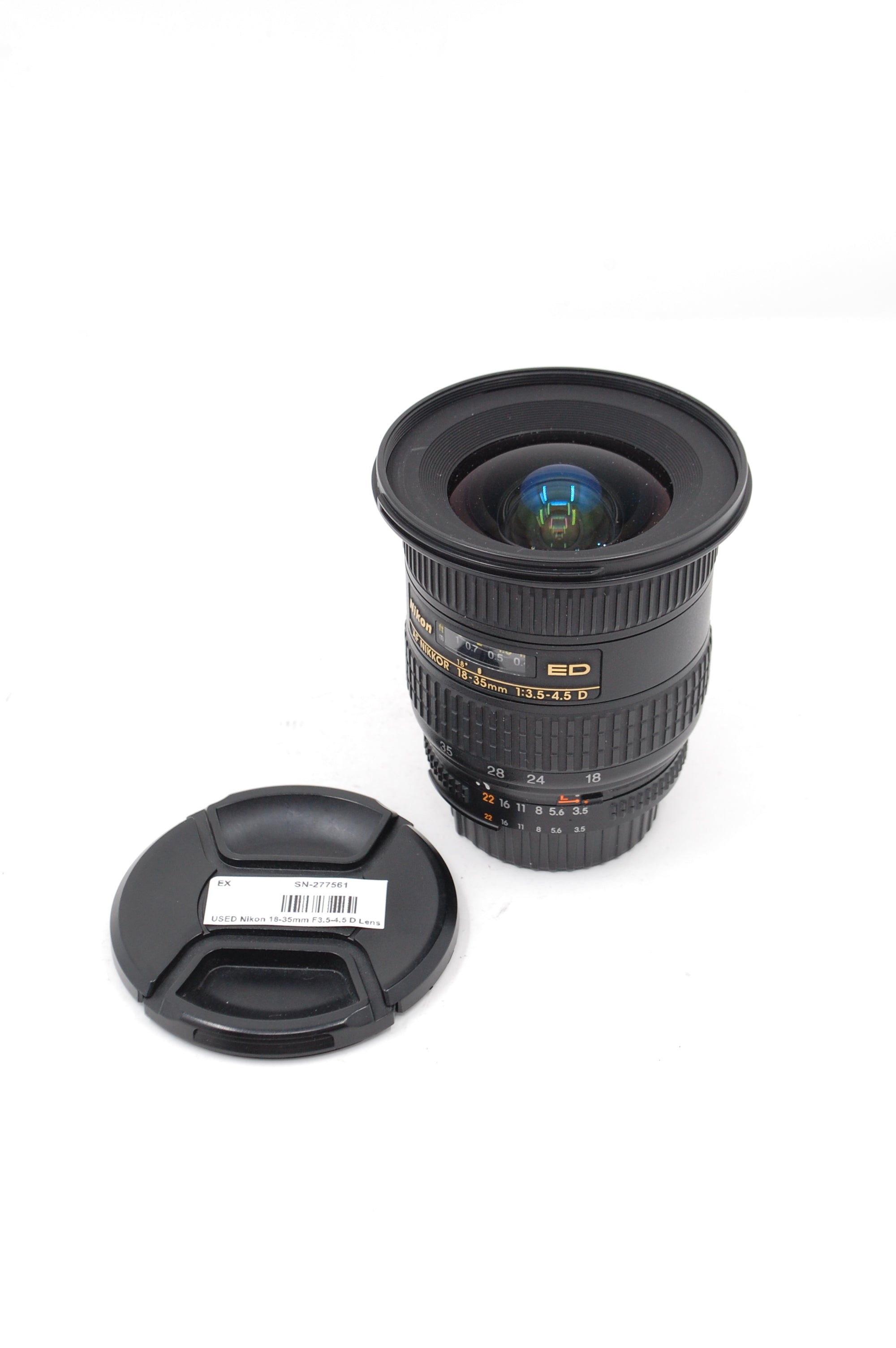 USED Nikon 18-35mm F3.5-4.5 D Lens