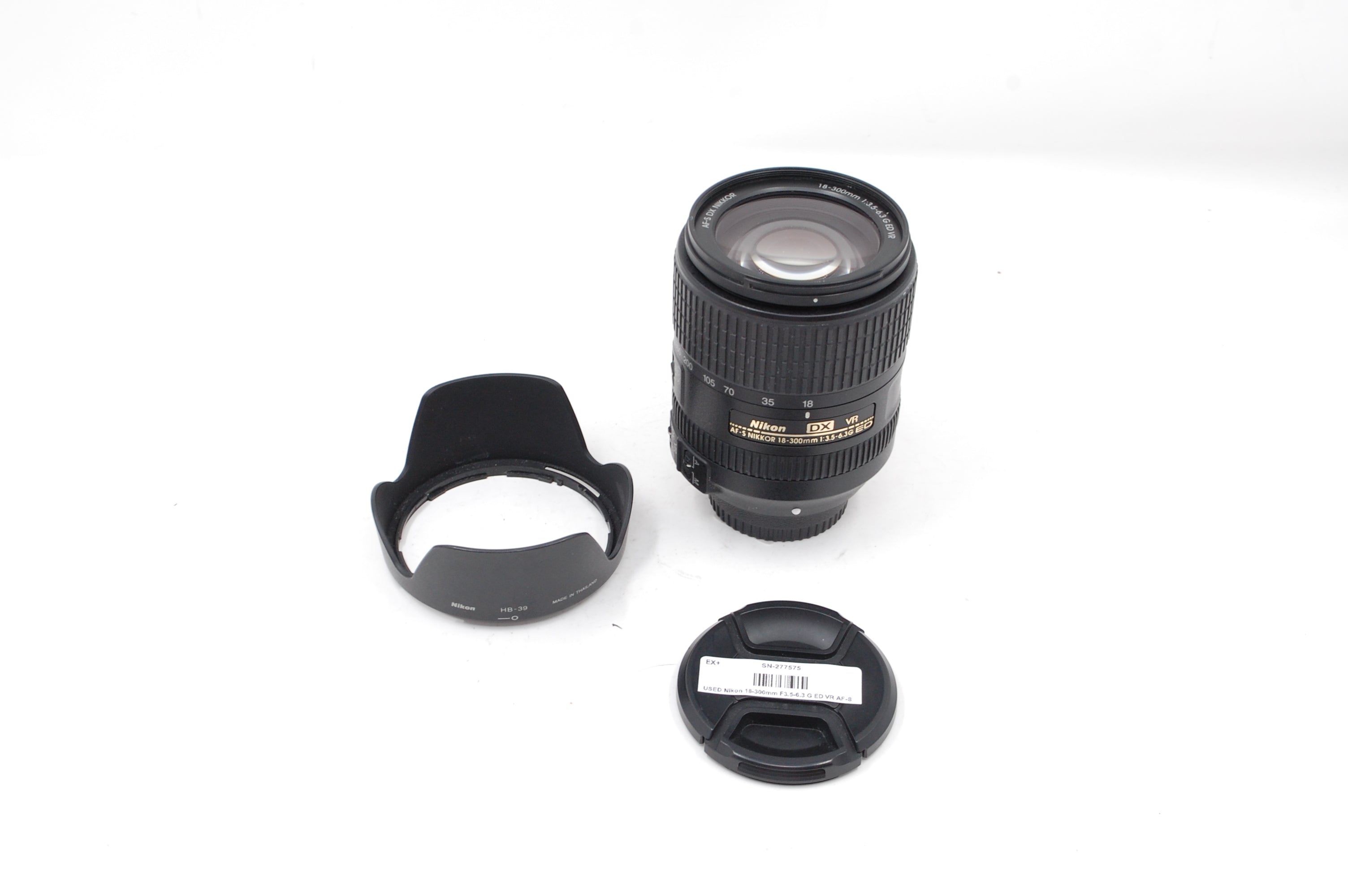 USED Nikon 18-300mm F3.5-6.3 G ED VR AF-S DX NIKKOR Lens
