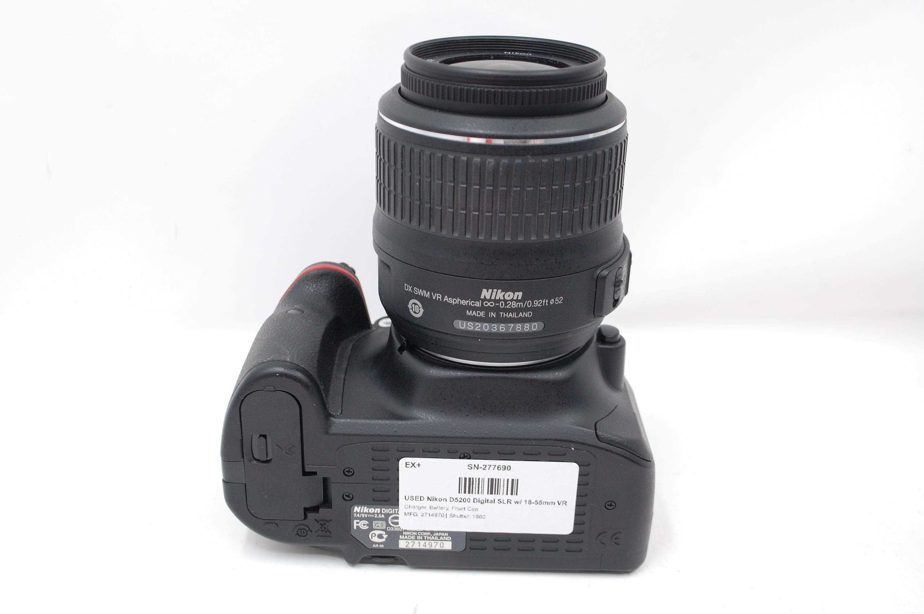 USED Nikon D5200 Digital SLR w/ 18-55mm VR