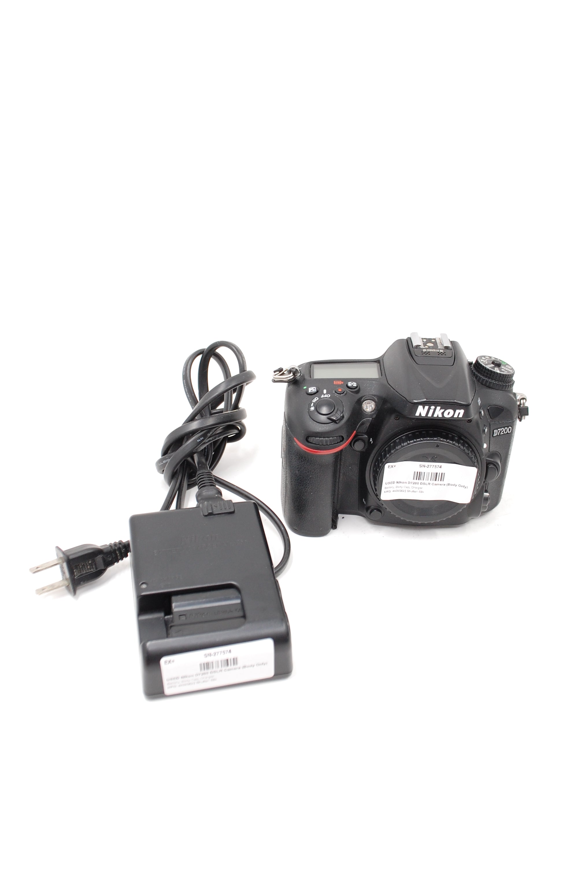 USED Nikon D7200 DSLR Camera (Body Only)