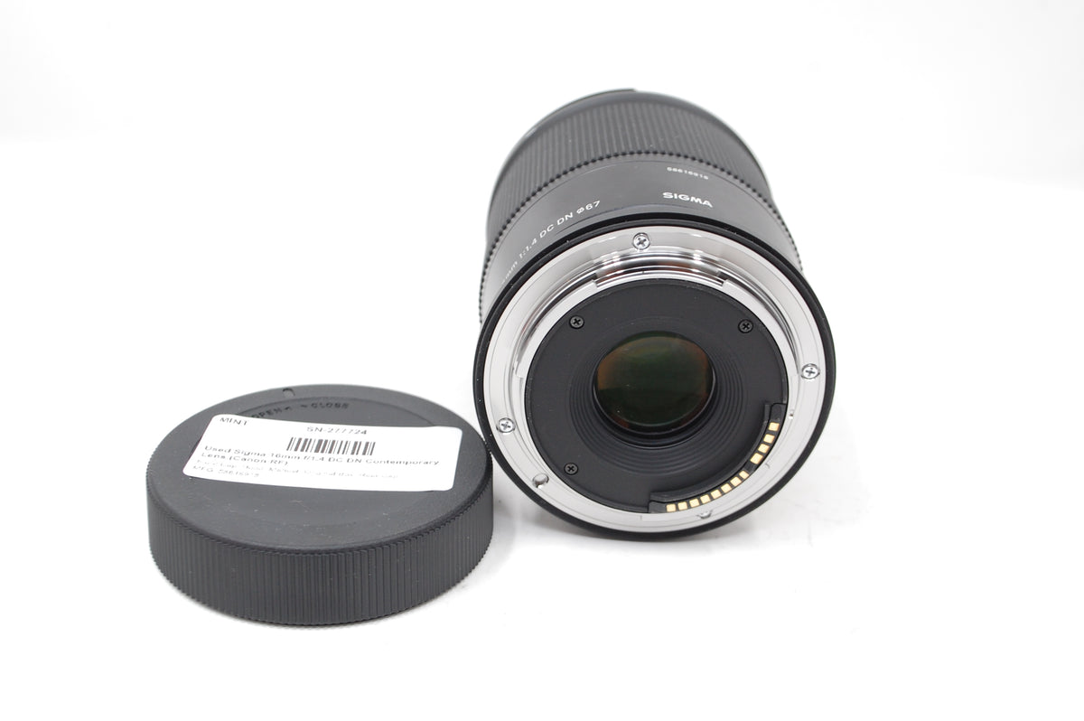 Used Sigma 16mm f/1.4 DC DN Contemporary Lens (Canon RF)