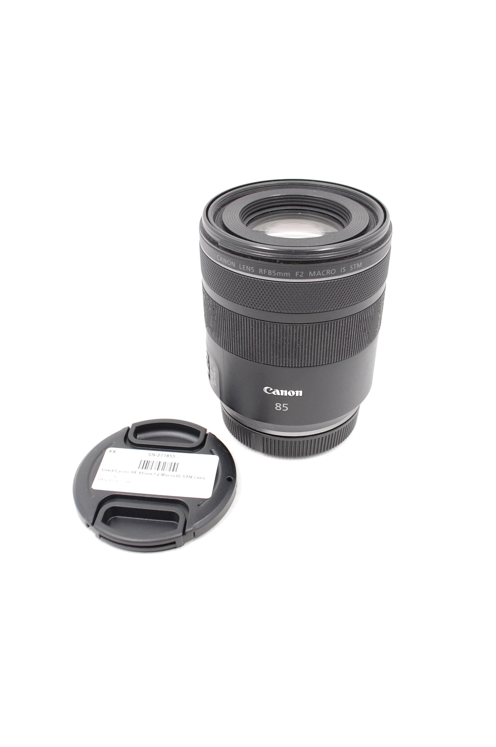 Used Canon RF 85mm F2 Macro IS STM Lens