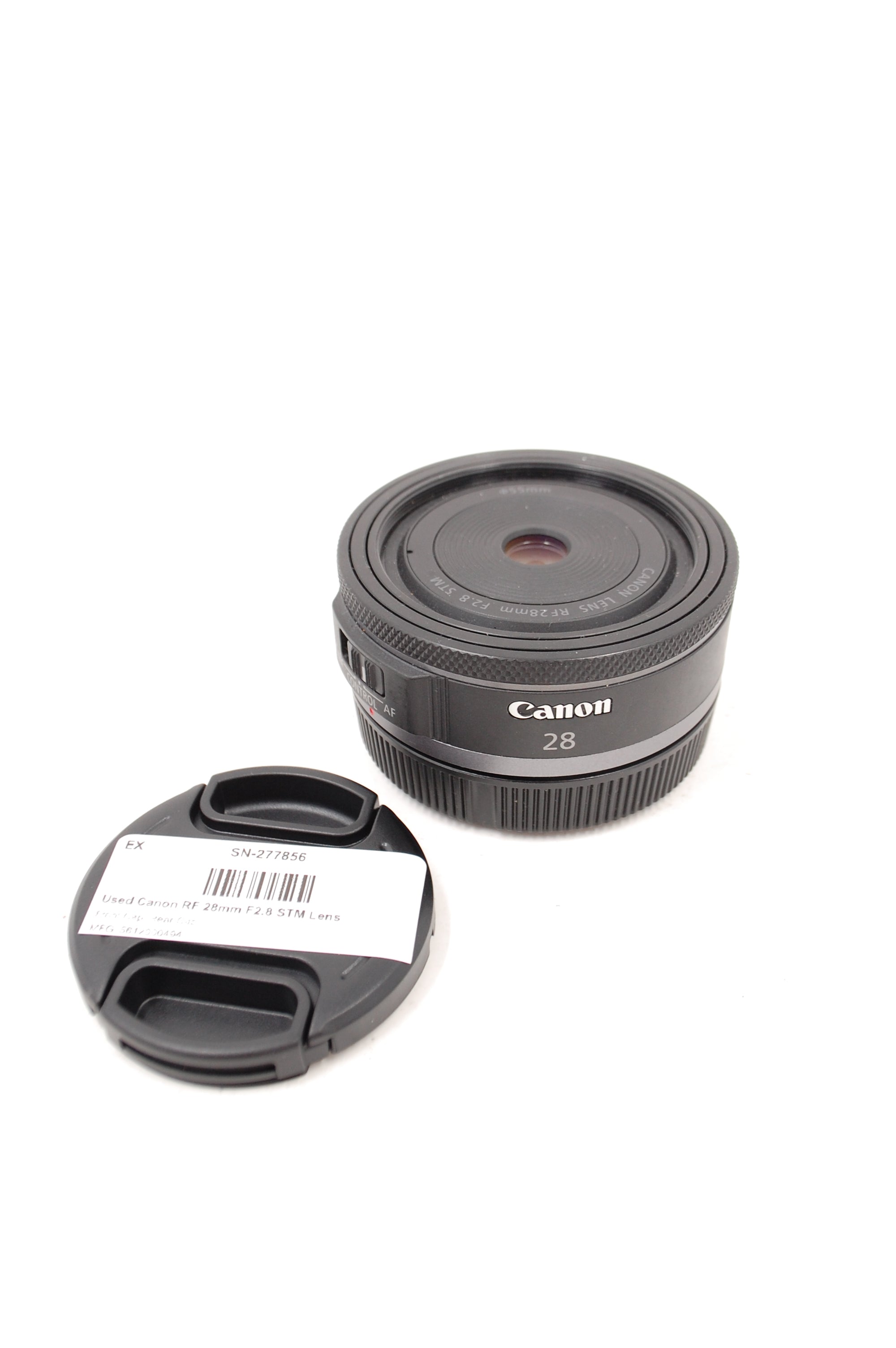 Used Canon RF 28mm F2.8 STM Lens
