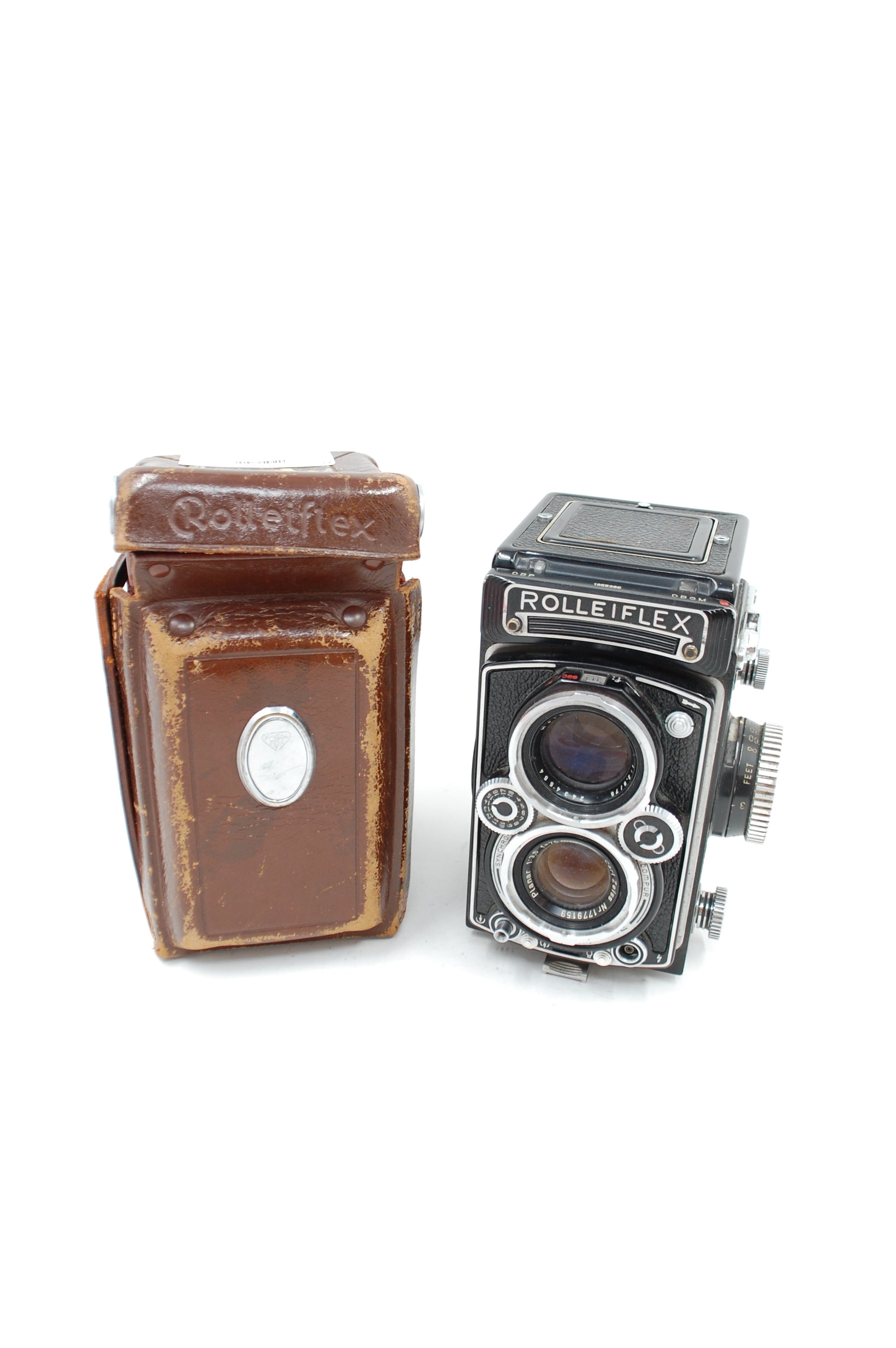 Used Rolleiflex 3.5C with 75mm f3.5 Zeiss Planar