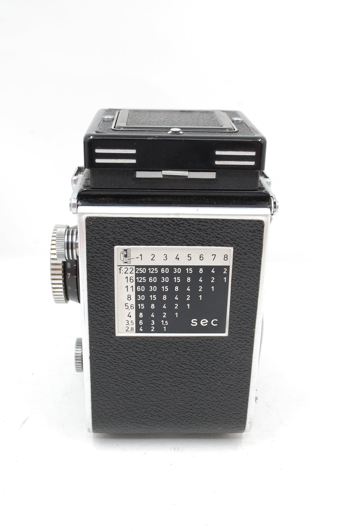 Used Rolleiflex 3.5C with 75mm f3.5 Zeiss Planar