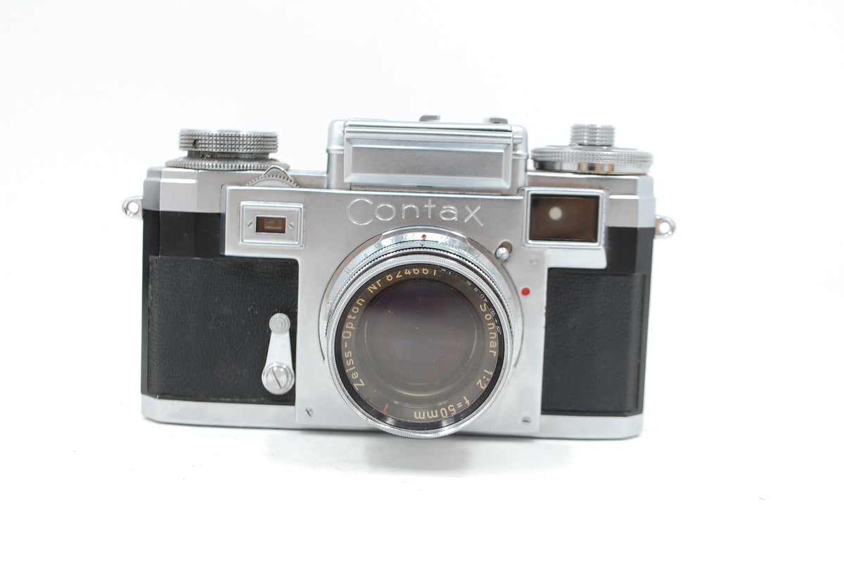 Used Contax Zeiss Ikon with a 50mm f2.0 Sonnar (READ)