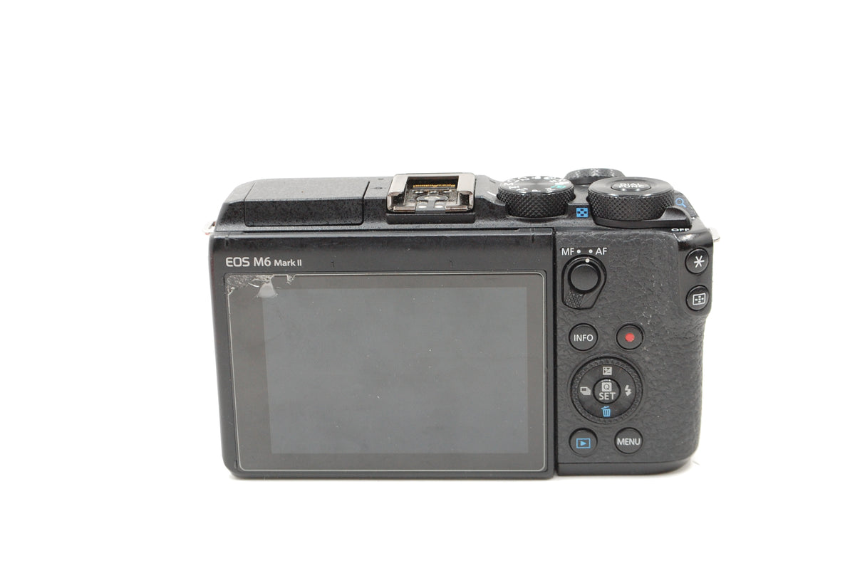 Used Canon EOS M6 Mark II Mirrorless Camera - Black - Body Only