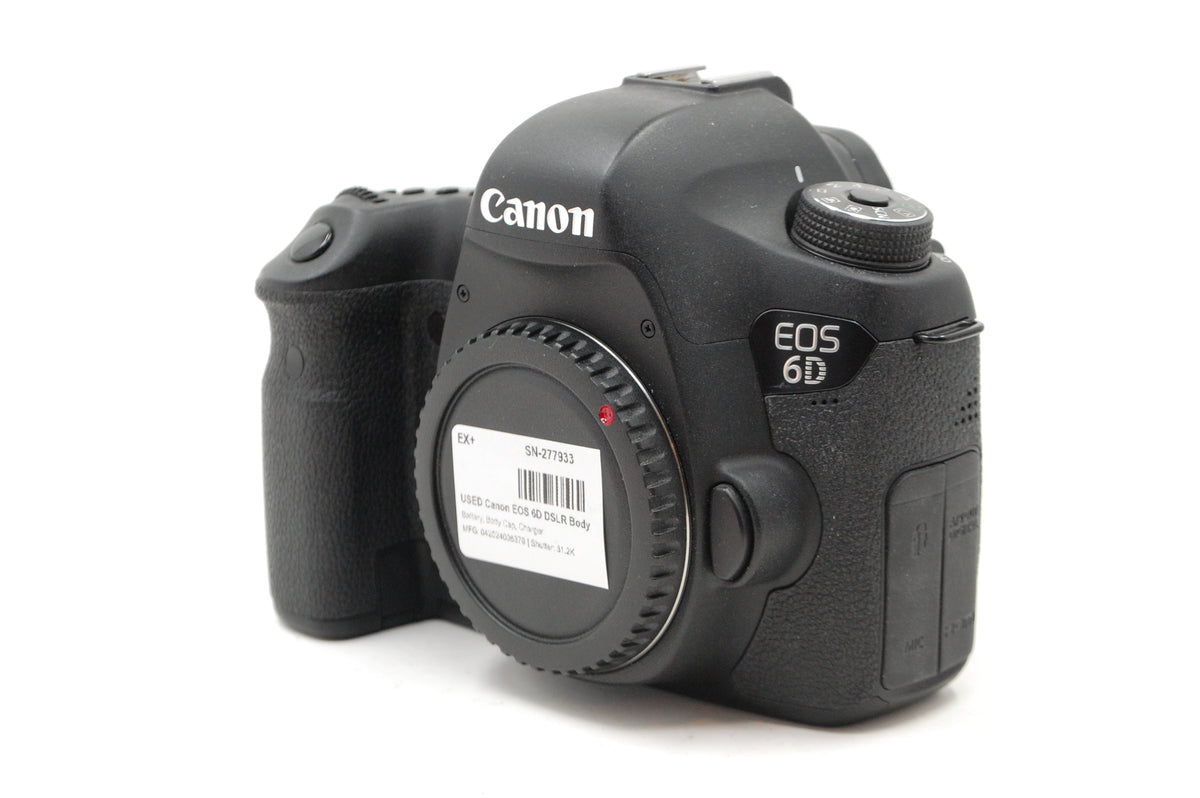USED Canon EOS 6D DSLR Body