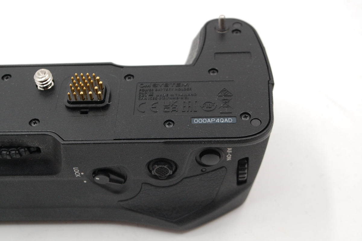 Used OM SYSTEM HLD-10 Power Battery Holder for OM-1, OM-1 II