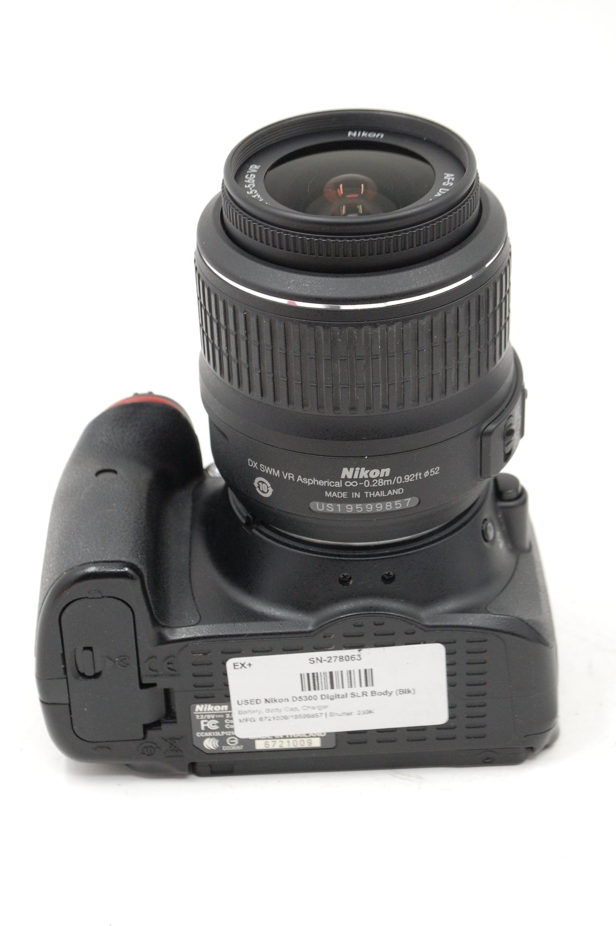 USED Nikon D5300 Digital SLR Body (Blk)