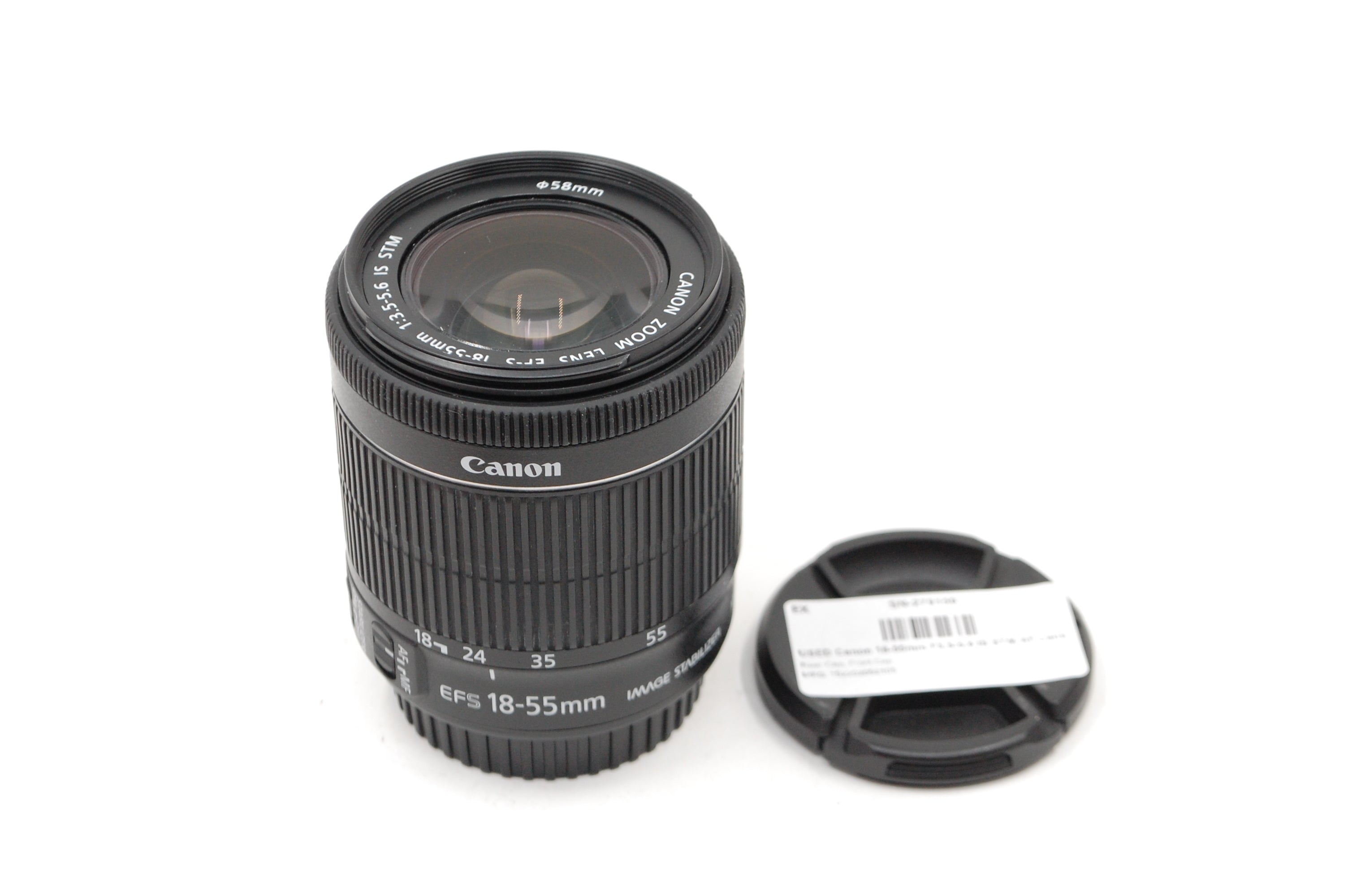 USED Canon 18-55mm F3.5-5.6 IS STM AF Lens