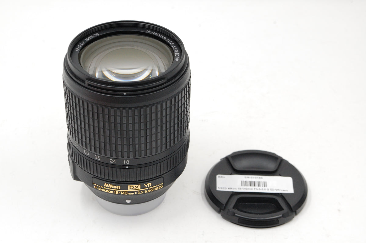 USED Nikon 18-140mm F3.5-5.6 G ED VR Lens