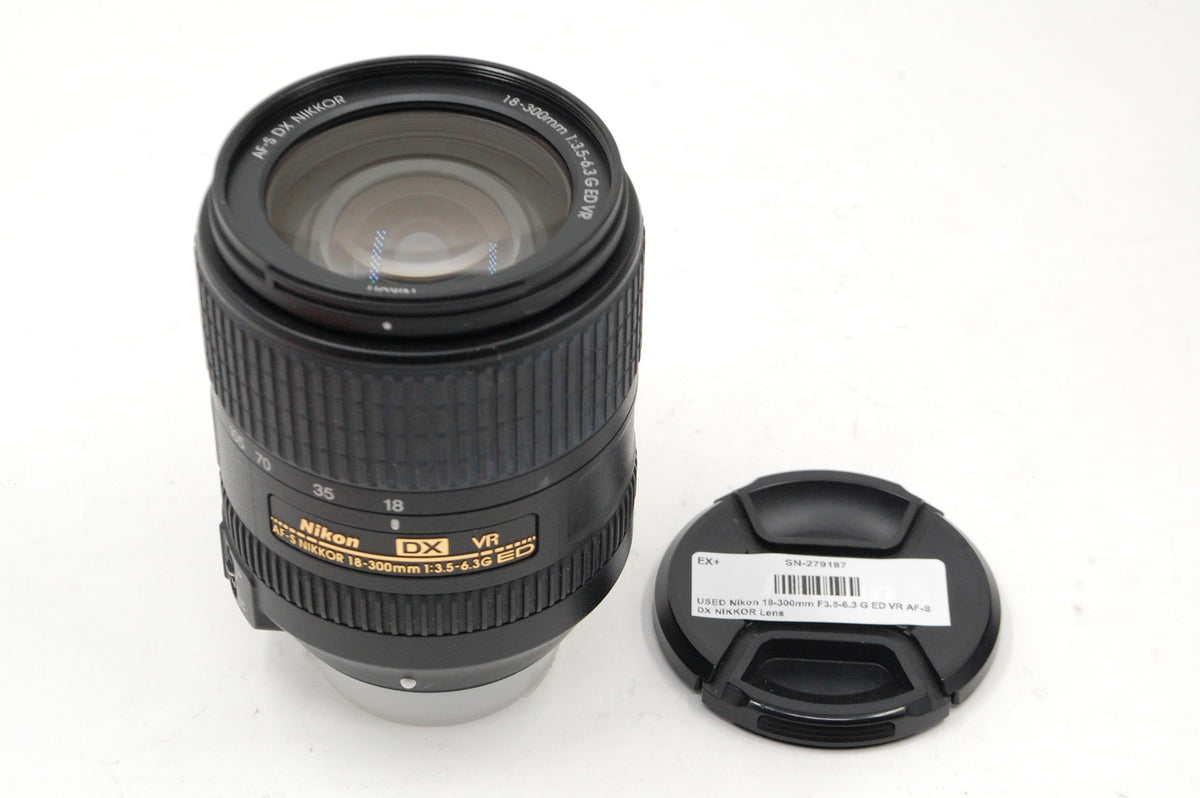USED Nikon 18-300mm F3.5-6.3 G ED VR AF-S DX NIKKOR Lens