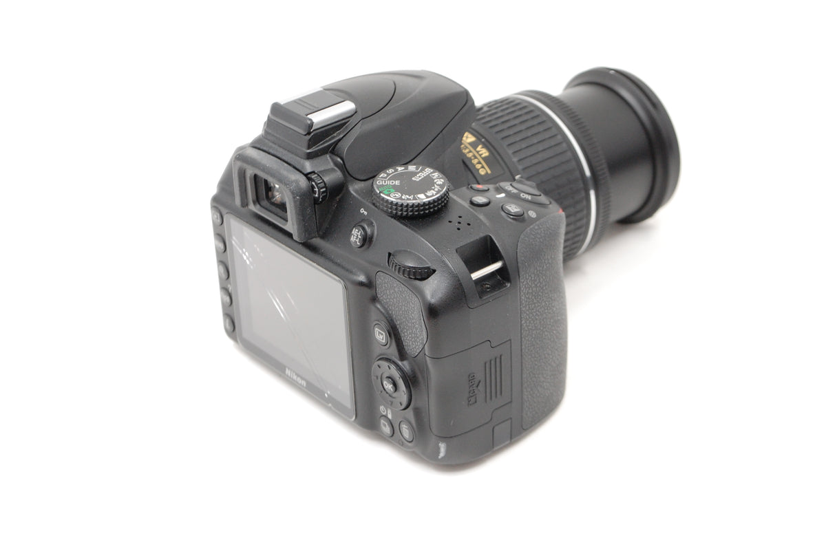 USED Nikon D3400 Digital SLR Kit (Black) with AF-P 18-55mm f3.5-5.6 G VR DX Lens