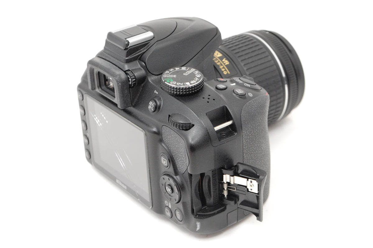 USED Nikon D3400 Digital SLR Kit (Black) with AF-P 18-55mm f3.5-5.6 G VR DX Lens