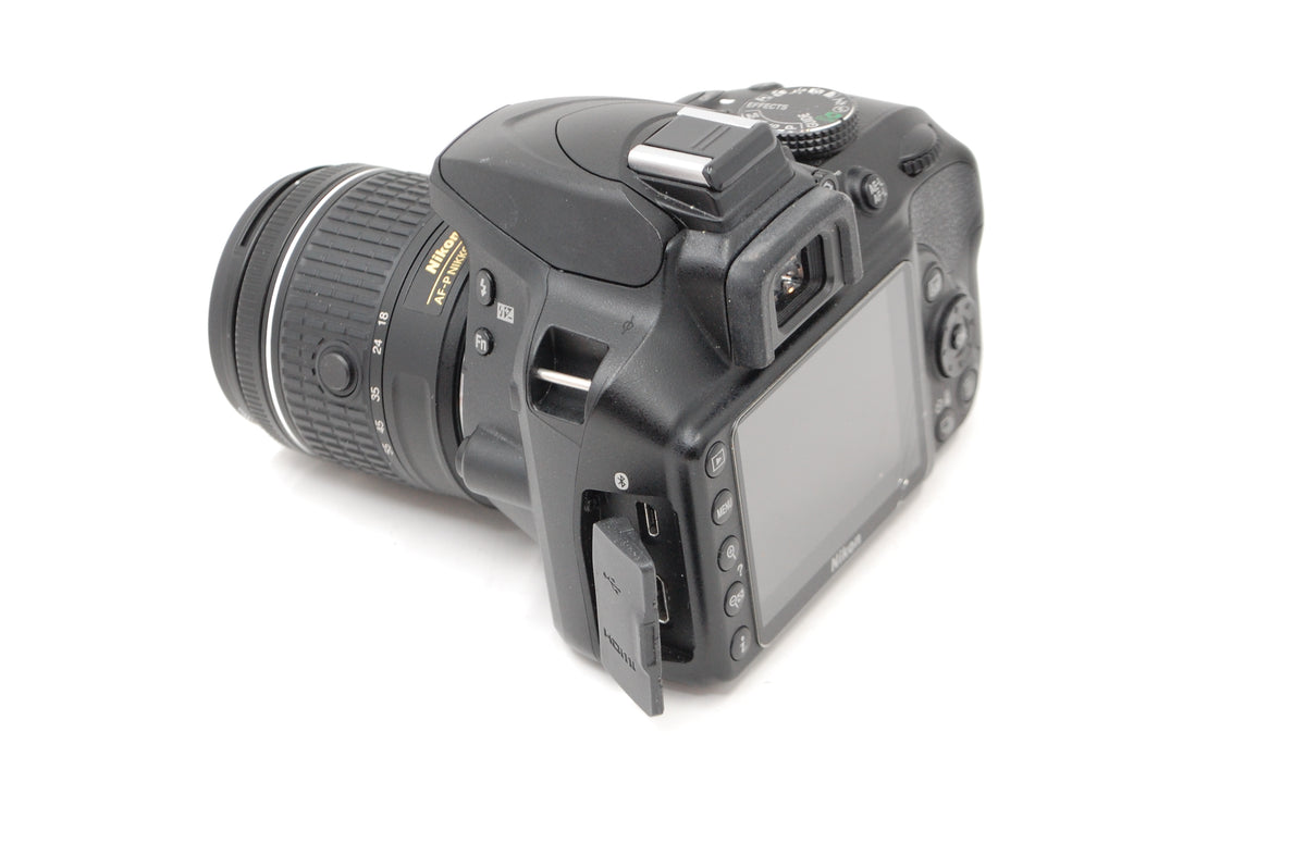 USED Nikon D3400 Digital SLR Kit (Black) with AF-P 18-55mm f3.5-5.6 G VR DX Lens