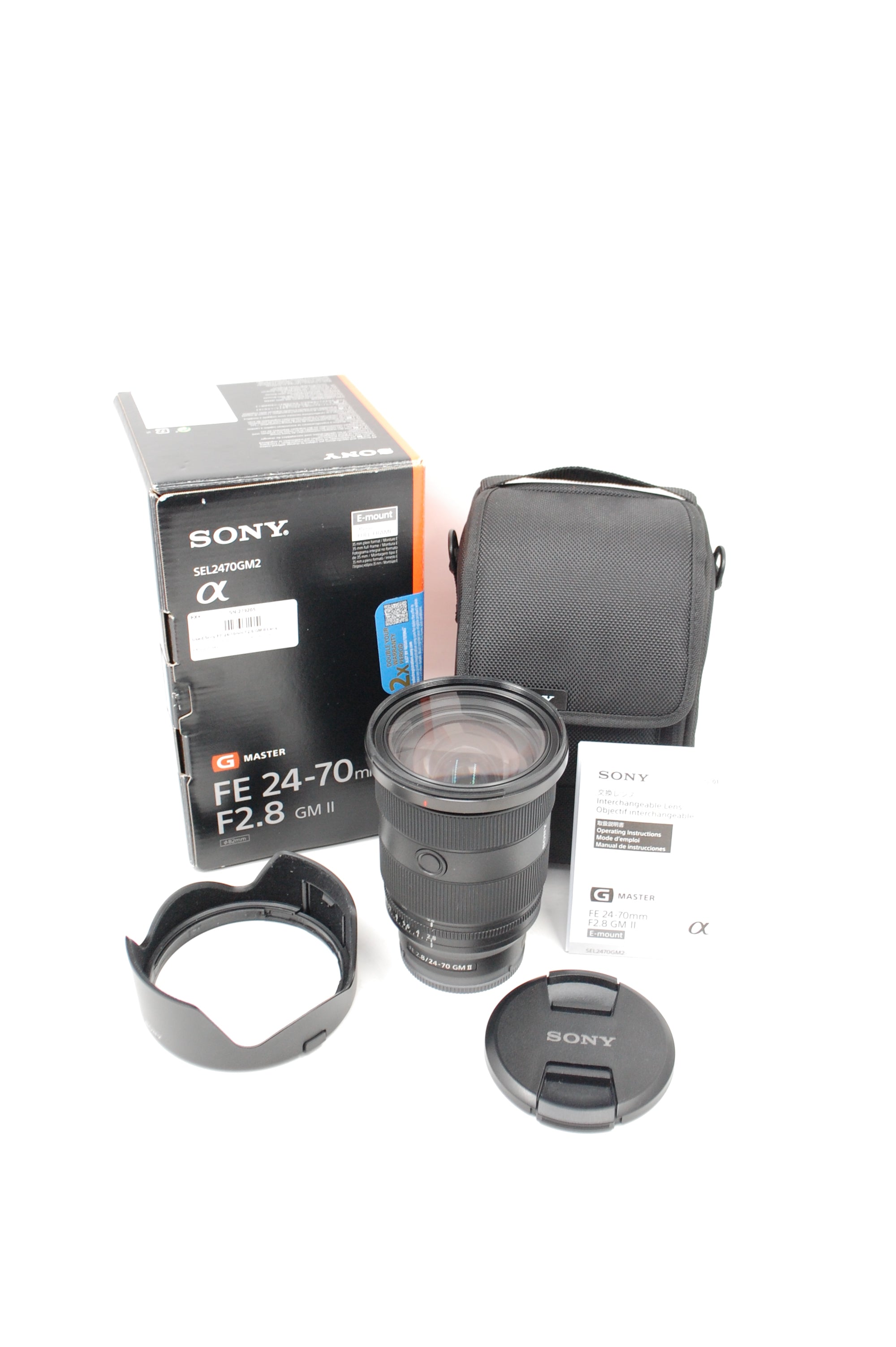 Used Sony FE 24-70mm F2.8 GM II Lens
