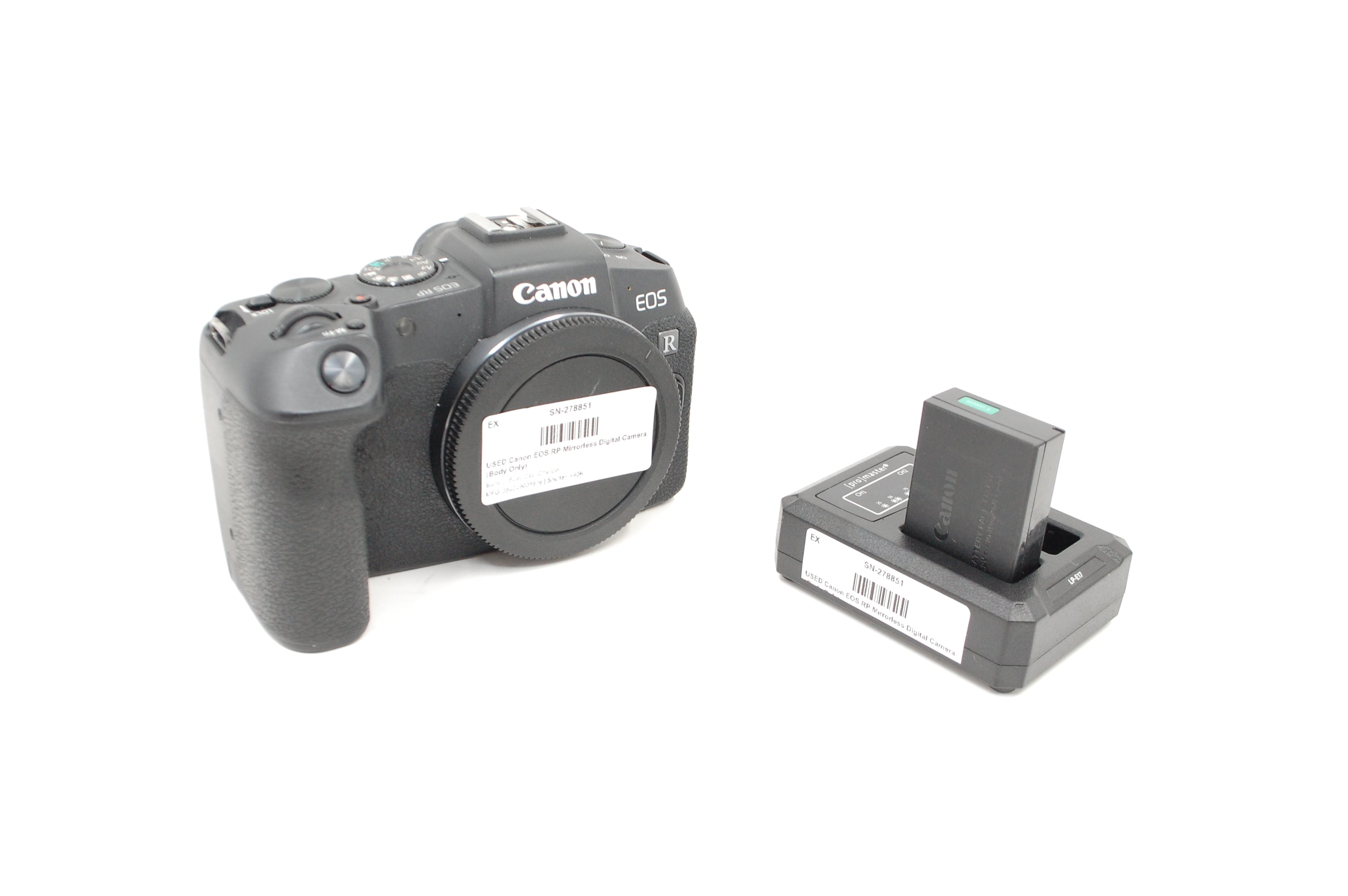 USED Canon EOS RP Mirrorless Digital Camera (Body Only)