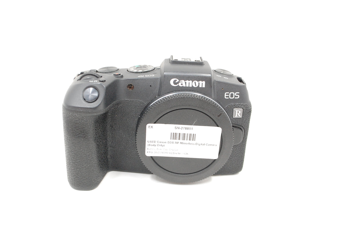 USED Canon EOS RP Mirrorless Digital Camera (Body Only)