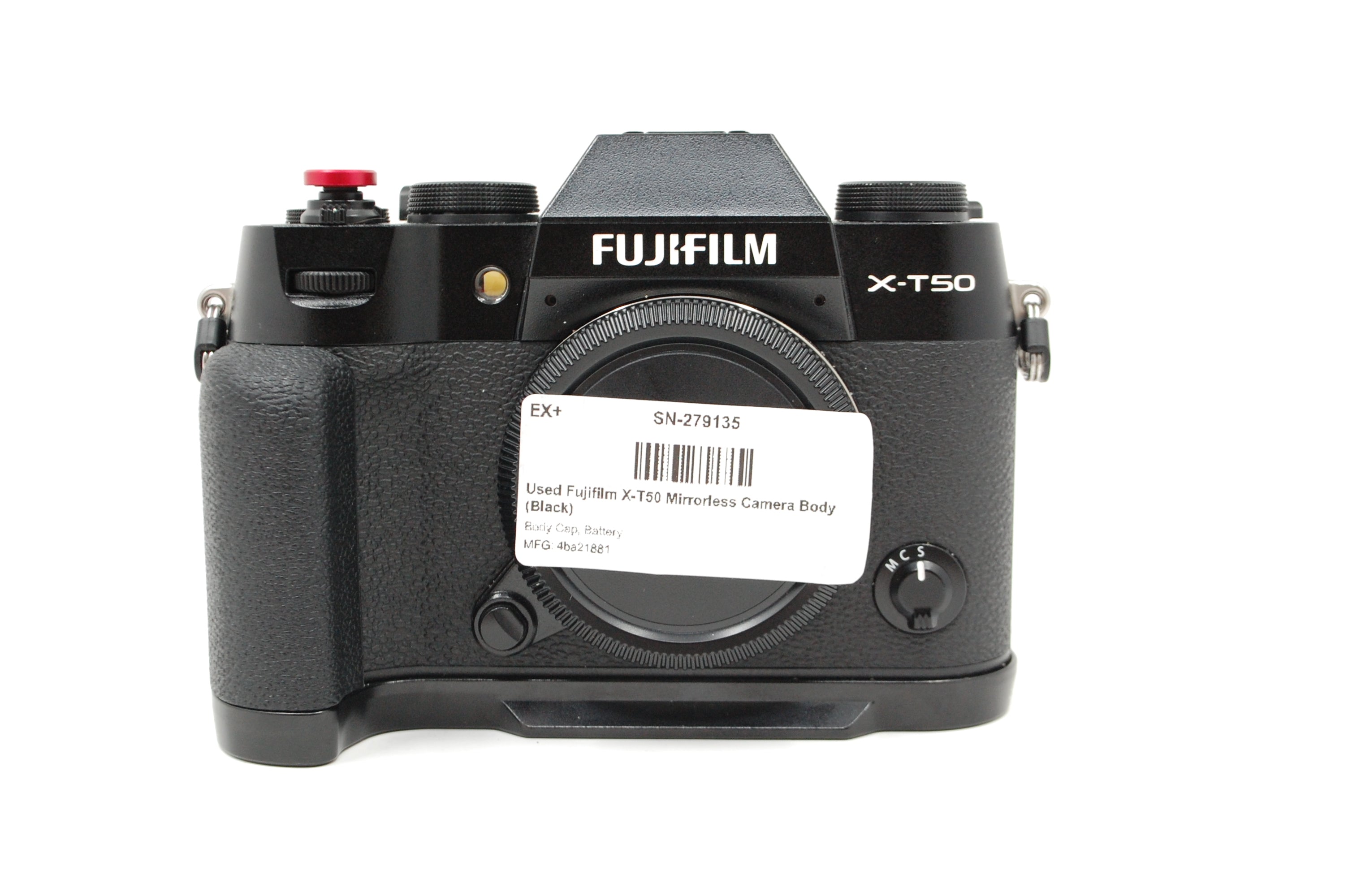 Used Fujifilm X-T50 Mirrorless Camera Body (Black)
