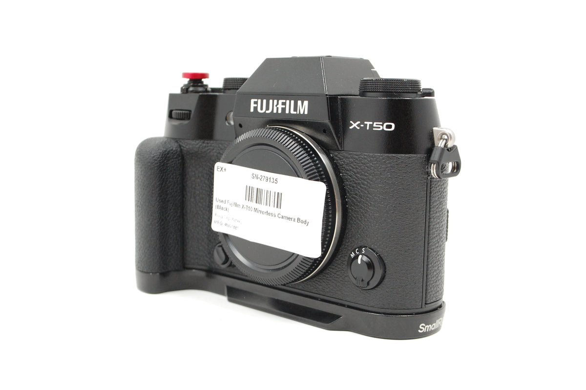 Used Fujifilm X-T50 Mirrorless Camera Body (Black)