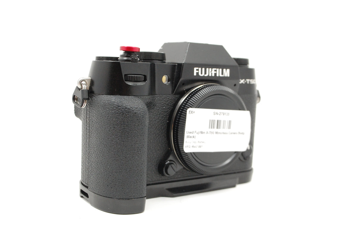 Used Fujifilm X-T50 Mirrorless Camera Body (Black)