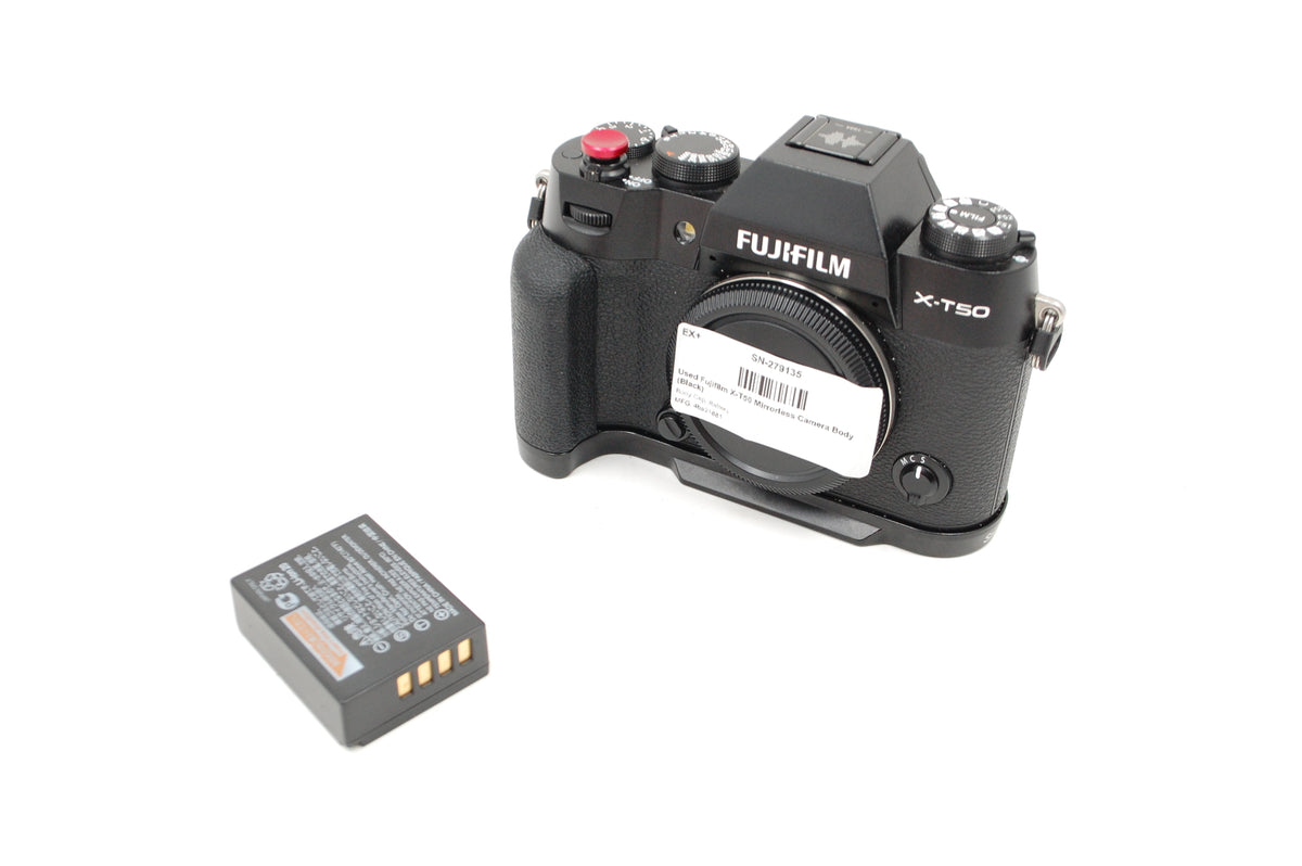 Used Fujifilm X-T50 Mirrorless Camera Body (Black)