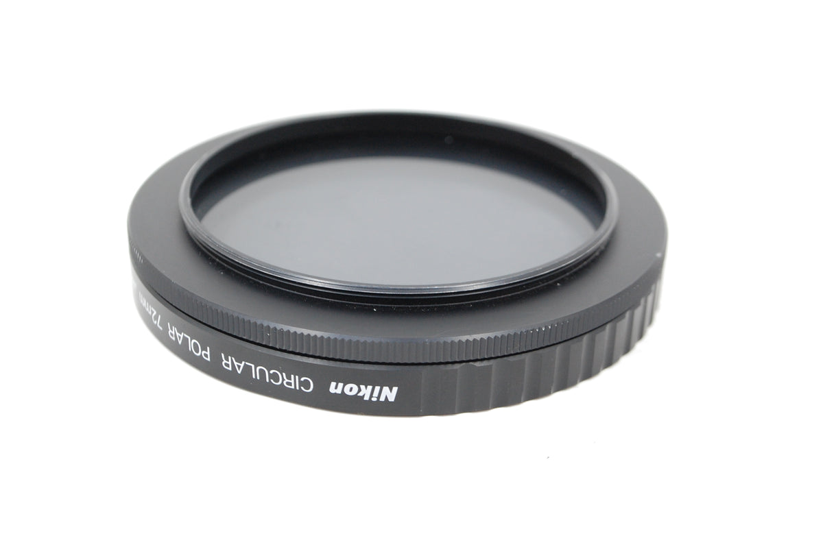 Used Nikon 72mm Circular Polarizing Filter w/Box & Case