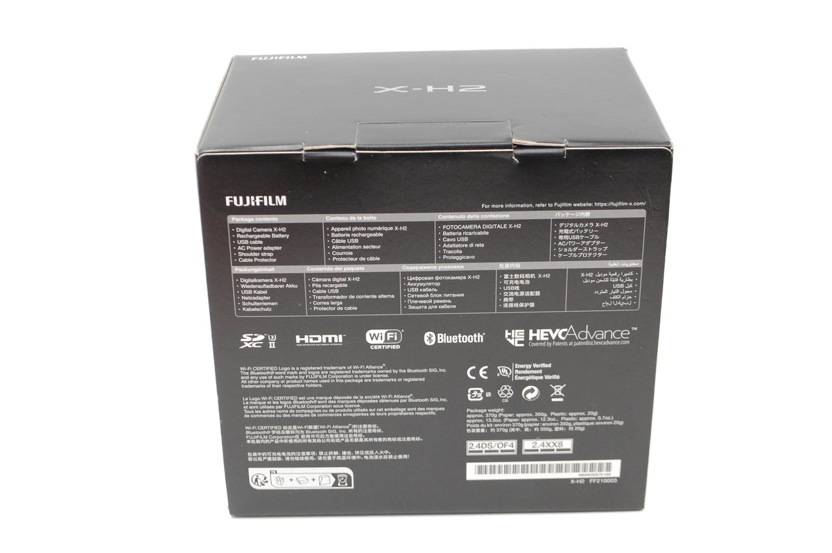 Used FUJIFILM X-H2 Mirrorless Camera