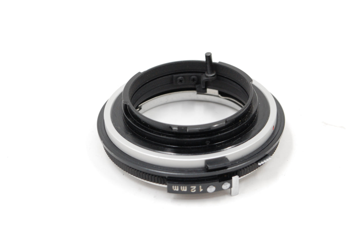 Used Spiratone Extenstion Tube Set 12mm-20mm-36mm for Minolta MD lenses